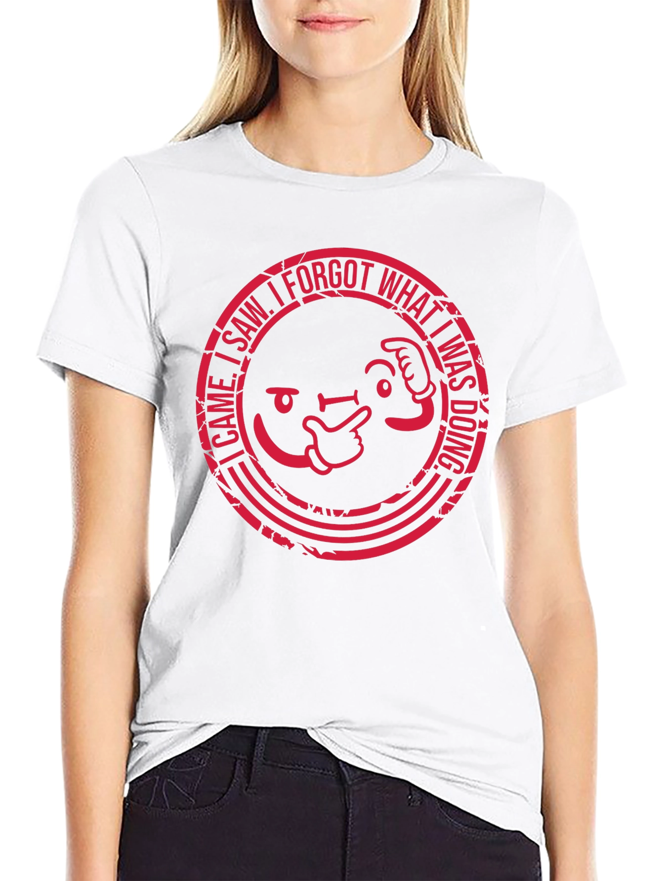 I Came I Saw I Forgot Mens T-Shirt