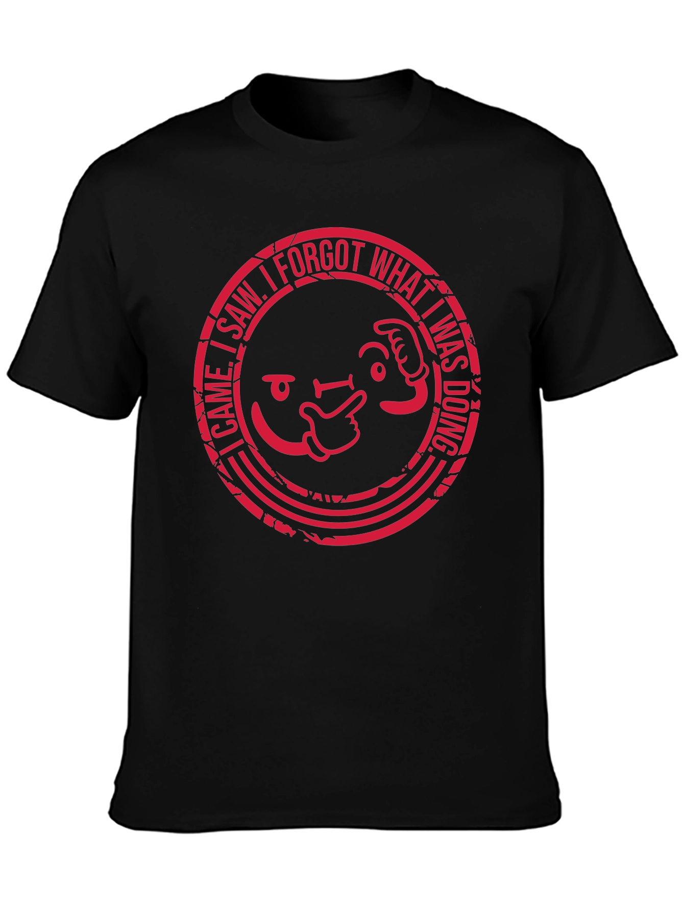 I Came I Saw I Forgot Mens T-Shirt