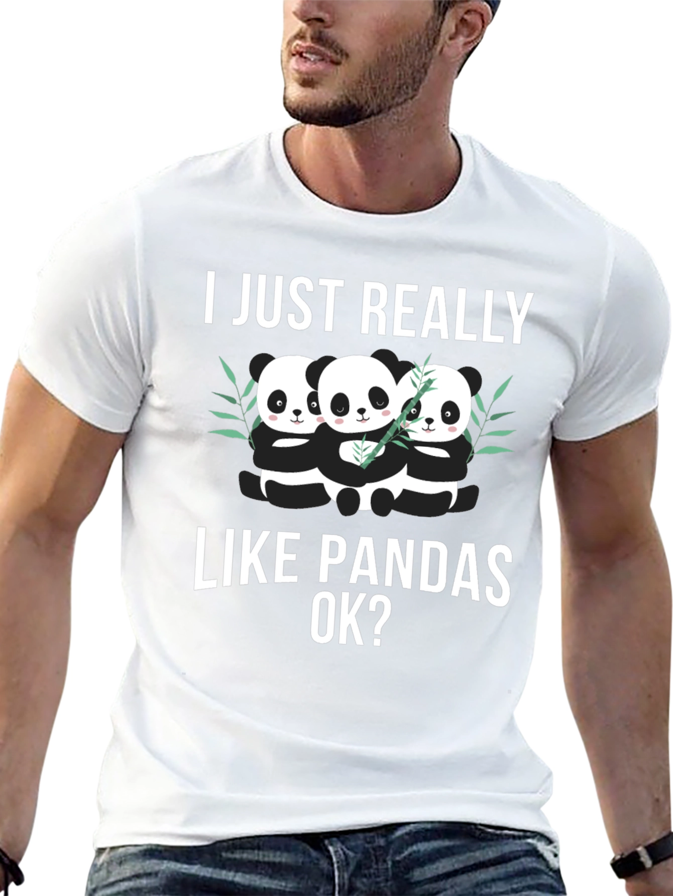 I Just Really Like Pandas OK? T-Shirt