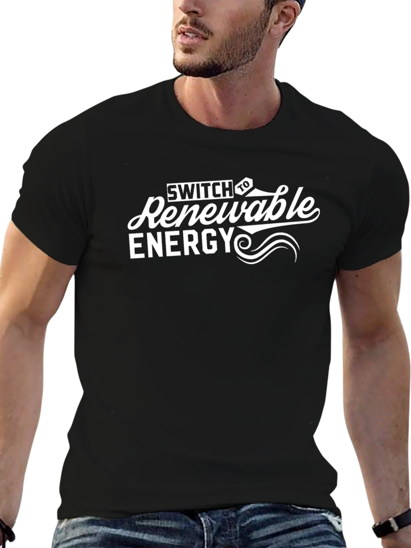 Renewable Energy T-Shirt - Eco Friendly Design