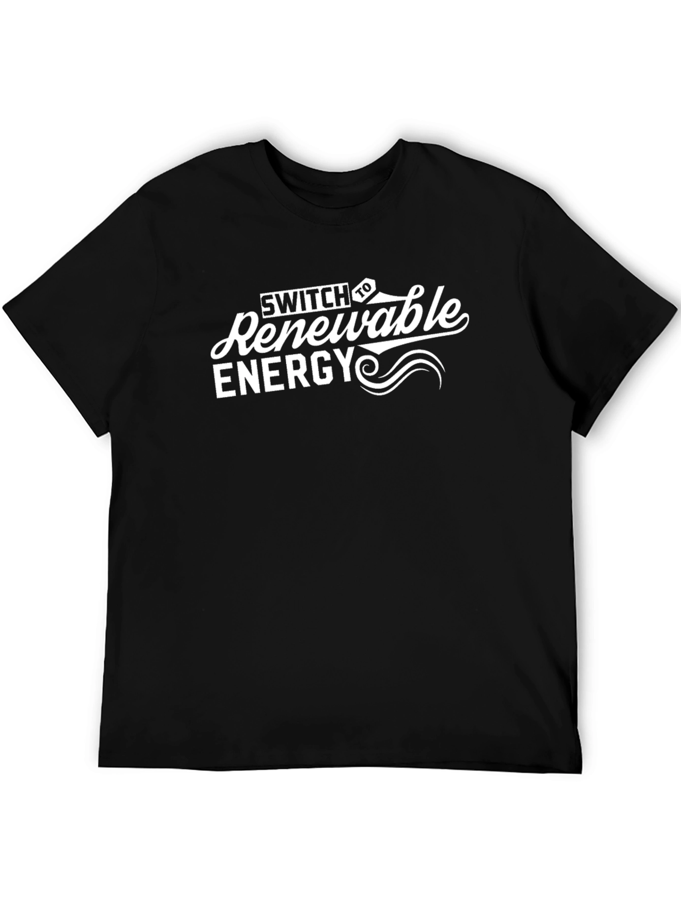 Renewable Energy T-Shirt - Eco Friendly Design