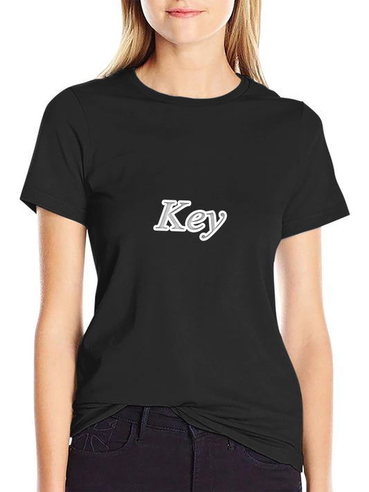 Key Graphic Black T-Shirt