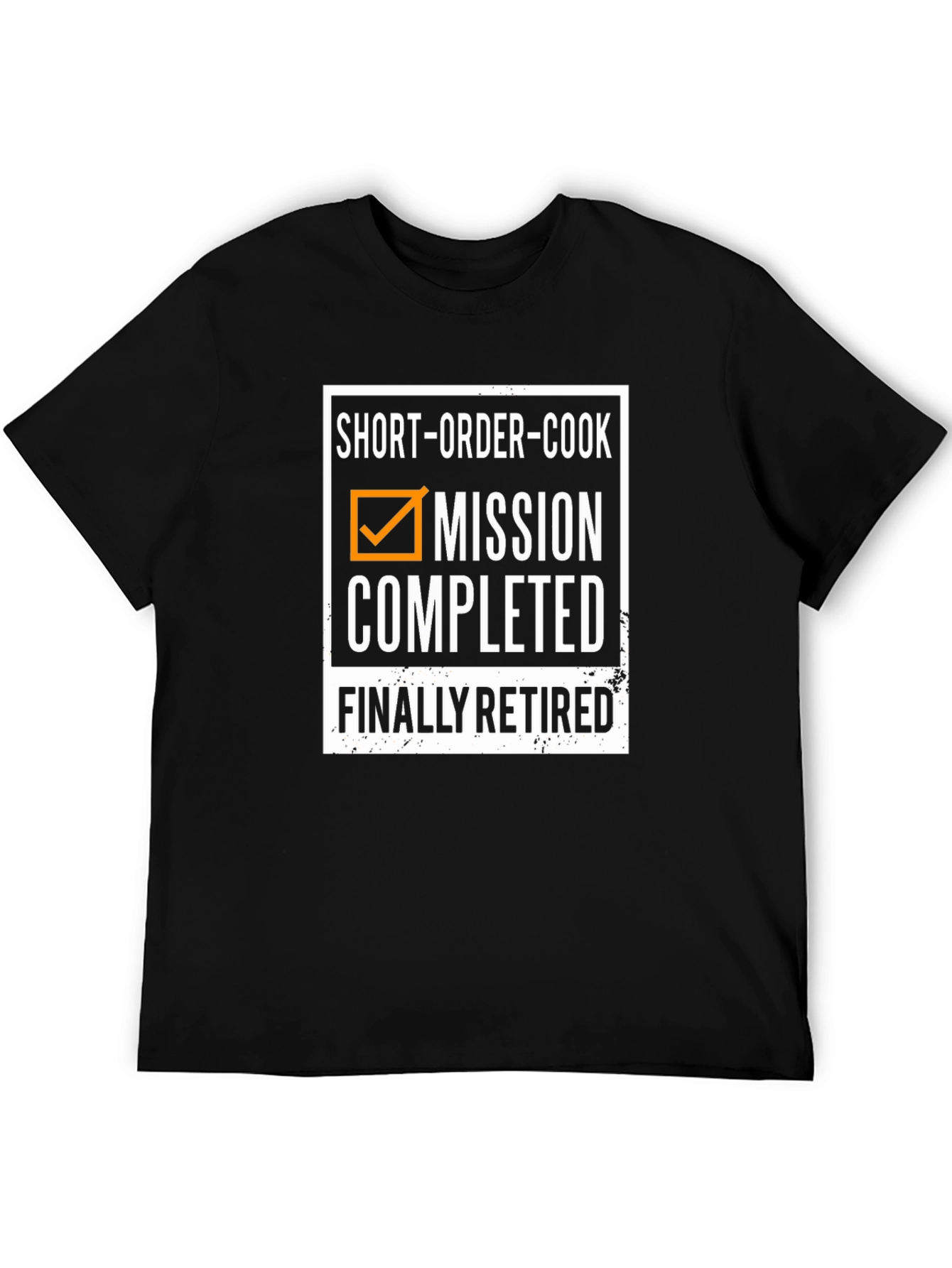 Short-Order Cook Mission Completed Retired T-Shirt