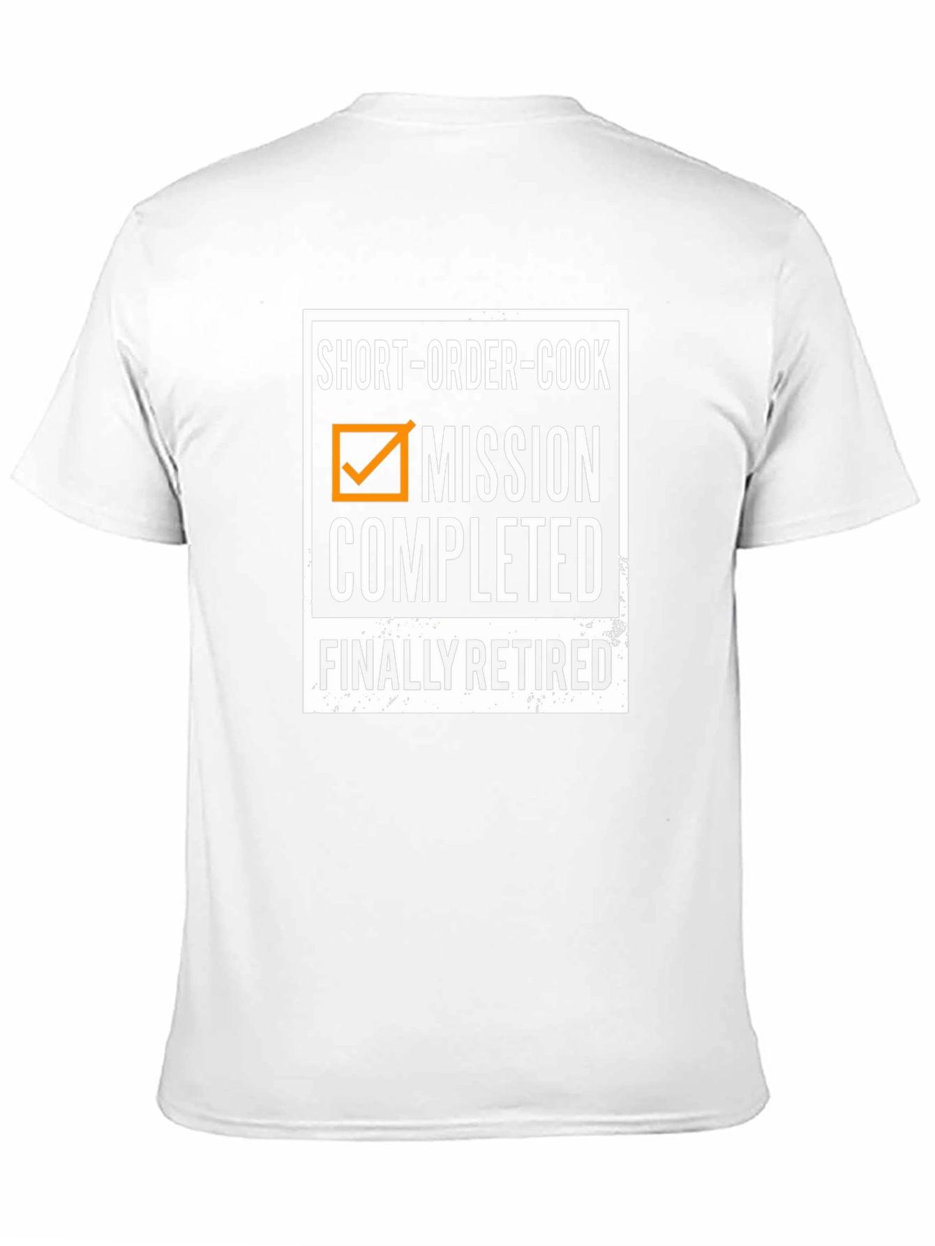 Short-Order Cook Mission Completed Retired T-Shirt
