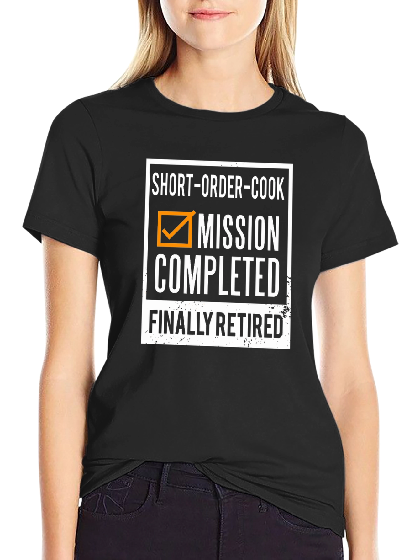 Short-Order Cook Mission Completed Retired T-Shirt
