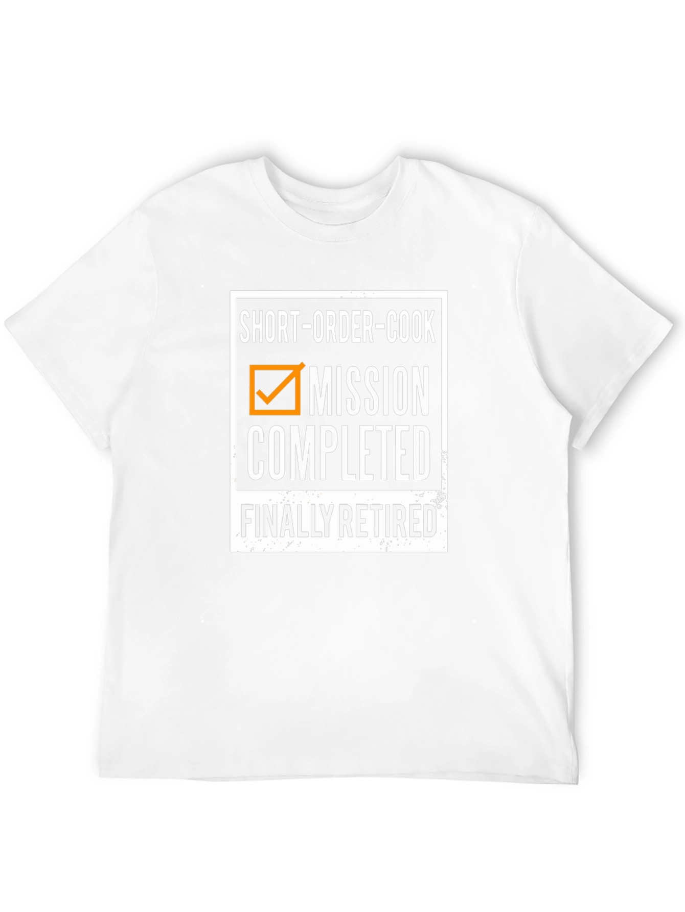 Short-Order Cook Mission Completed Retired T-Shirt