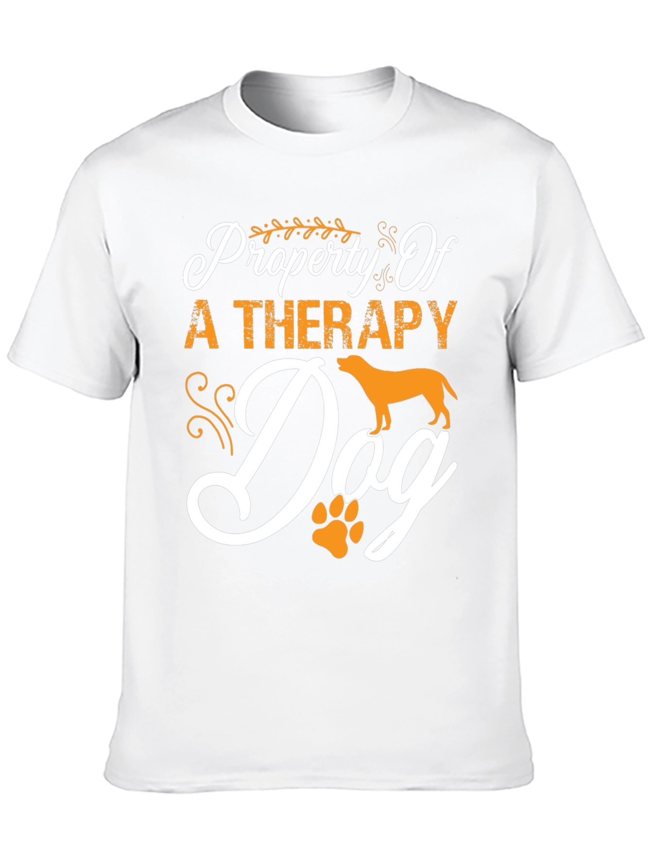 Property of a Therapy Dog Graphic T-Shirt