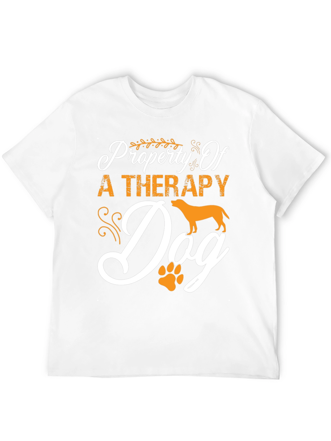 Property of a Therapy Dog Graphic T-Shirt