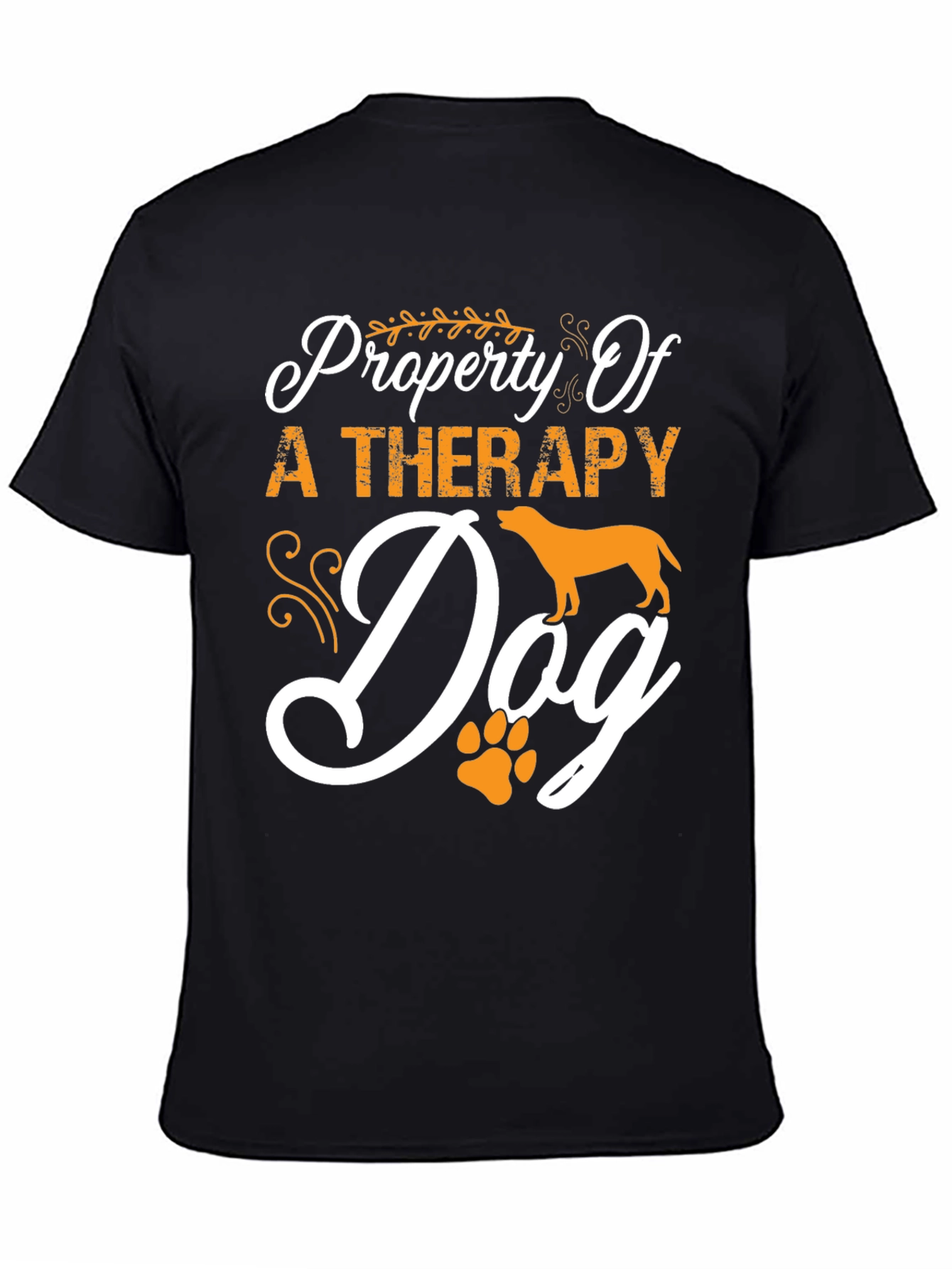 Property of a Therapy Dog Graphic T-Shirt
