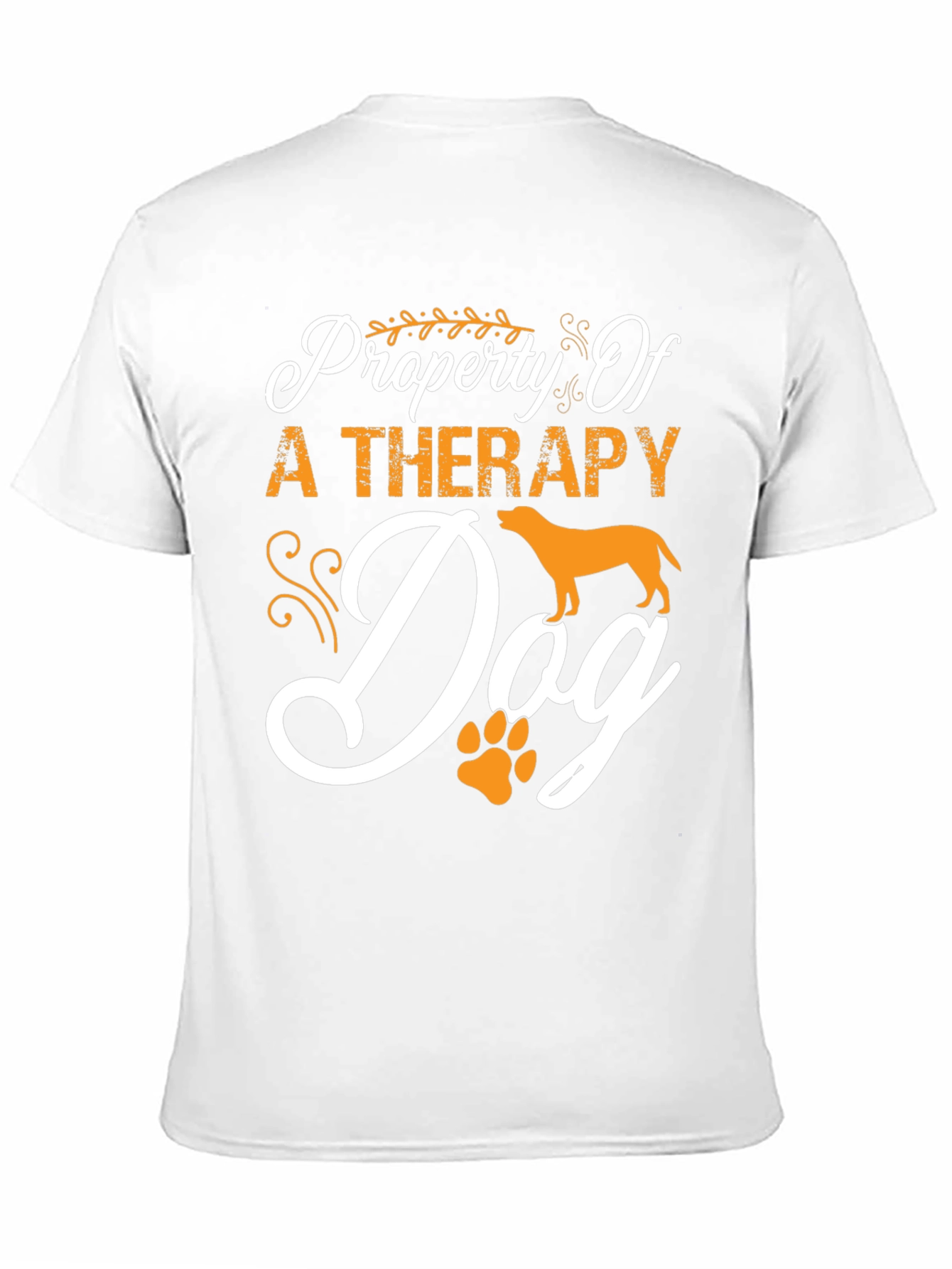 Property of a Therapy Dog Graphic T-Shirt
