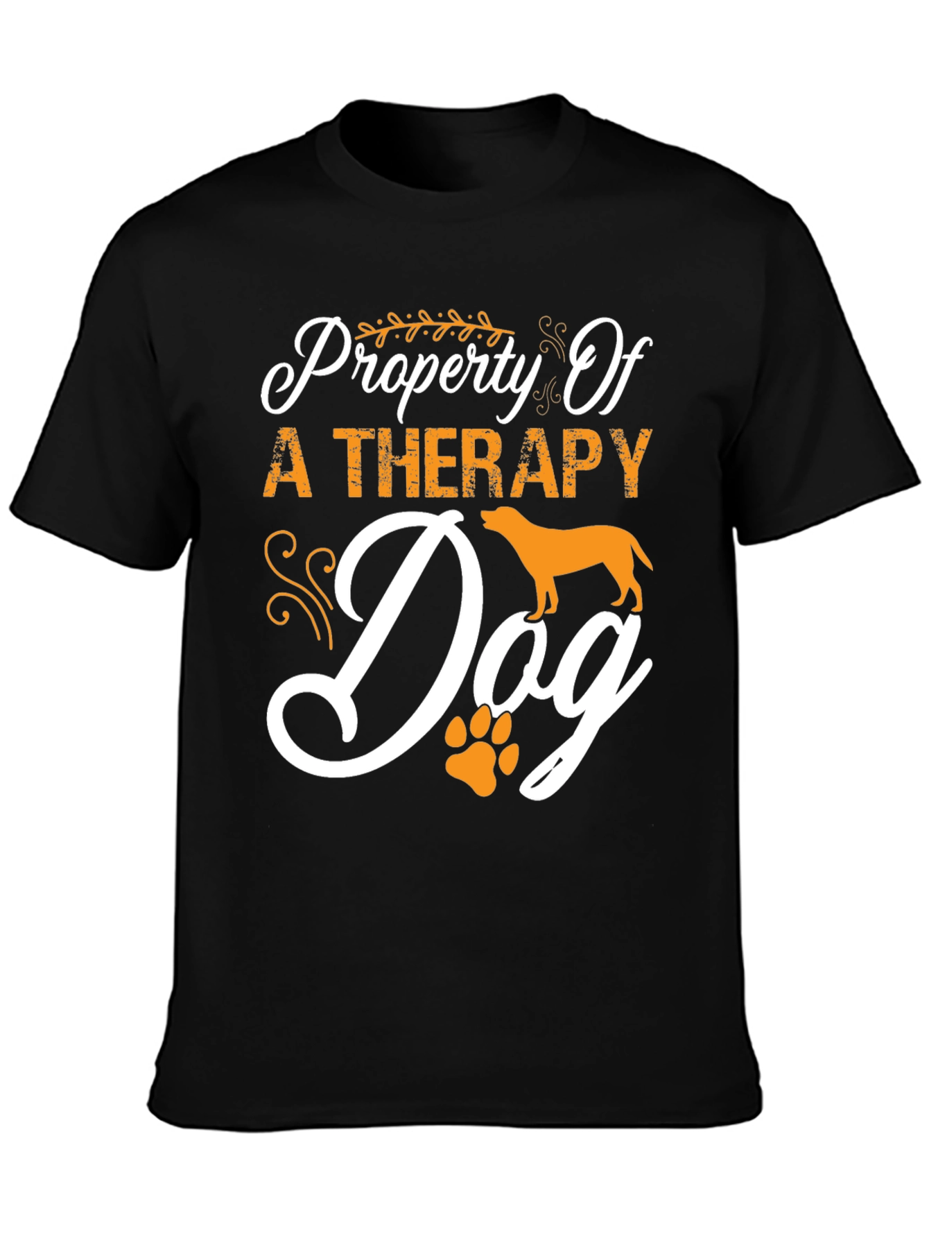 Property of a Therapy Dog Graphic T-Shirt
