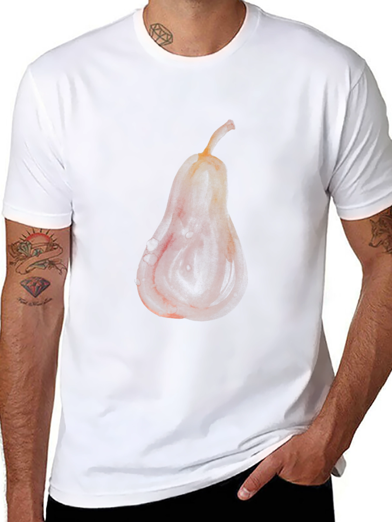 Pear Graphic Tee - Fruit Lovers Apparel