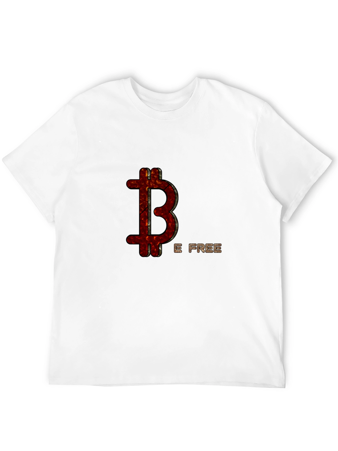 Bitcoin Be Free Graphic T-Shirt - Black