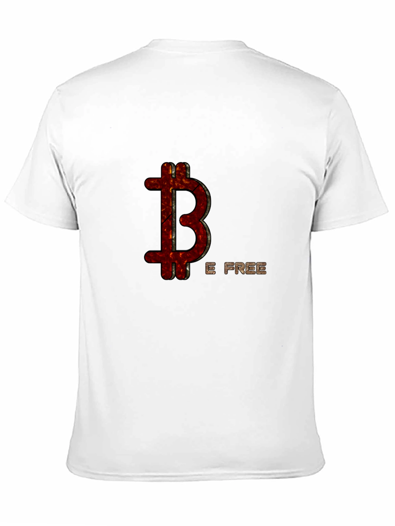 Bitcoin Be Free Graphic T-Shirt - Black