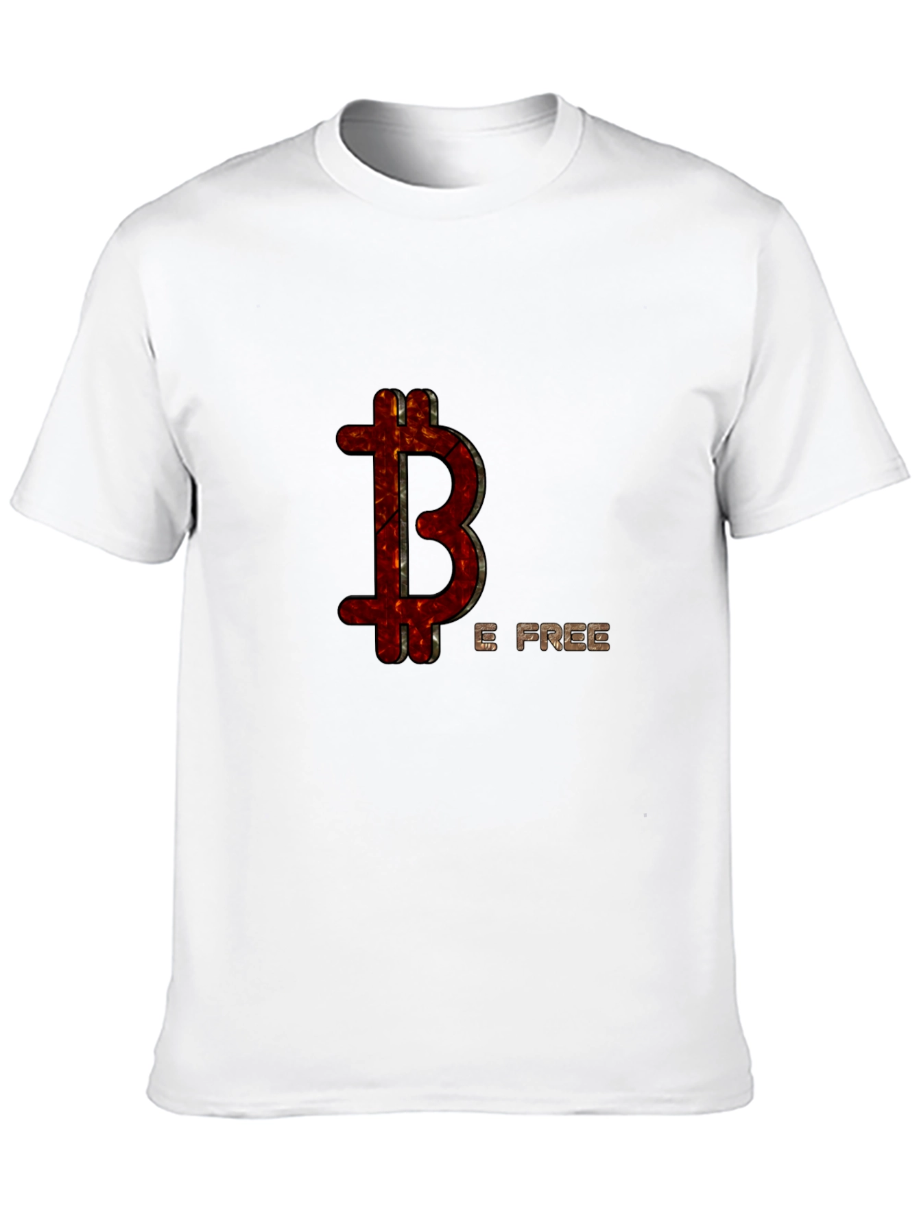 Bitcoin Be Free Graphic T-Shirt - Black