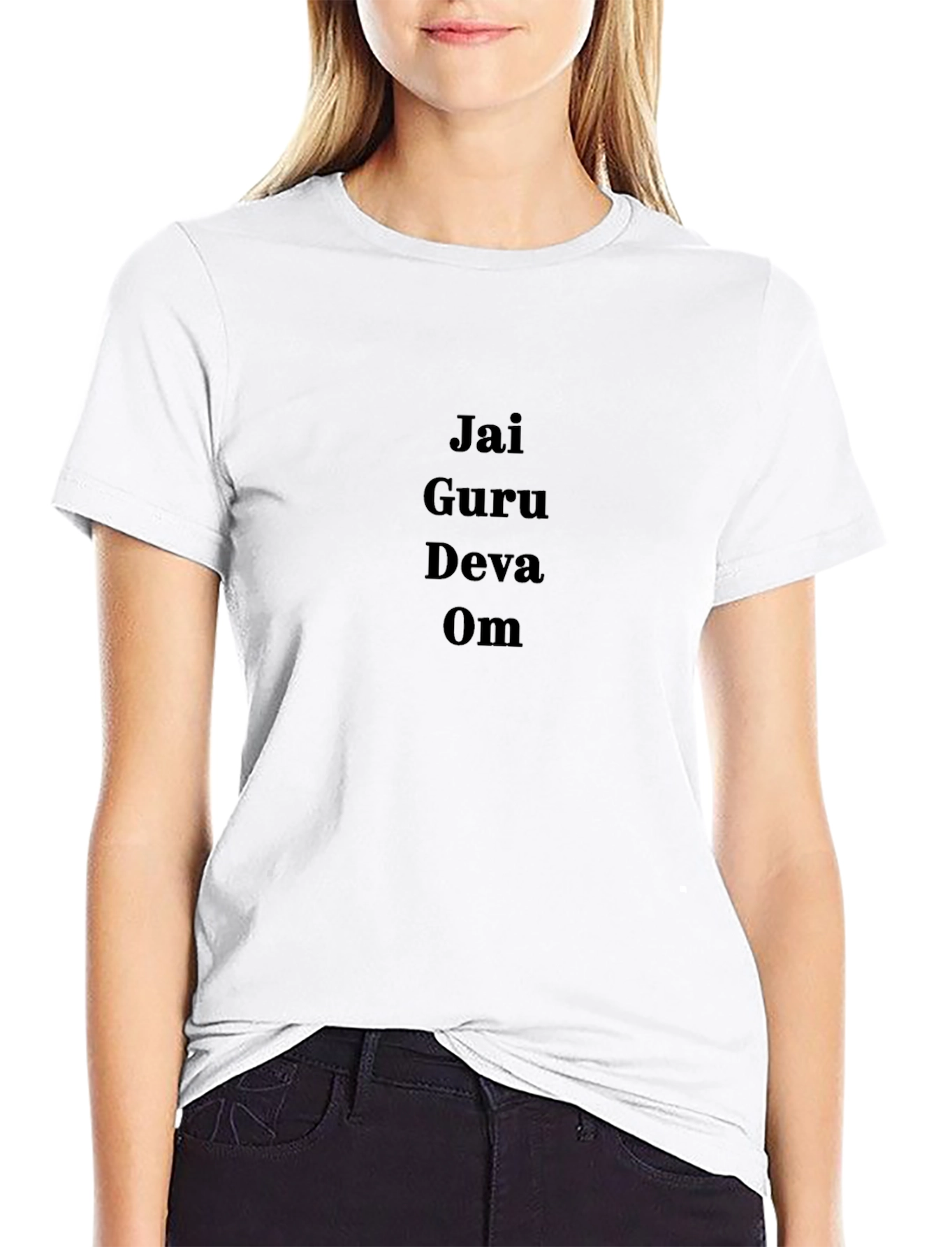 Jai Guru Deva Om Graphic T-Shirt