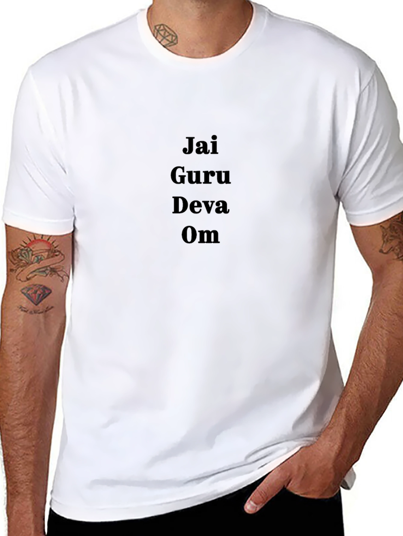 Jai Guru Deva Om Graphic T-Shirt