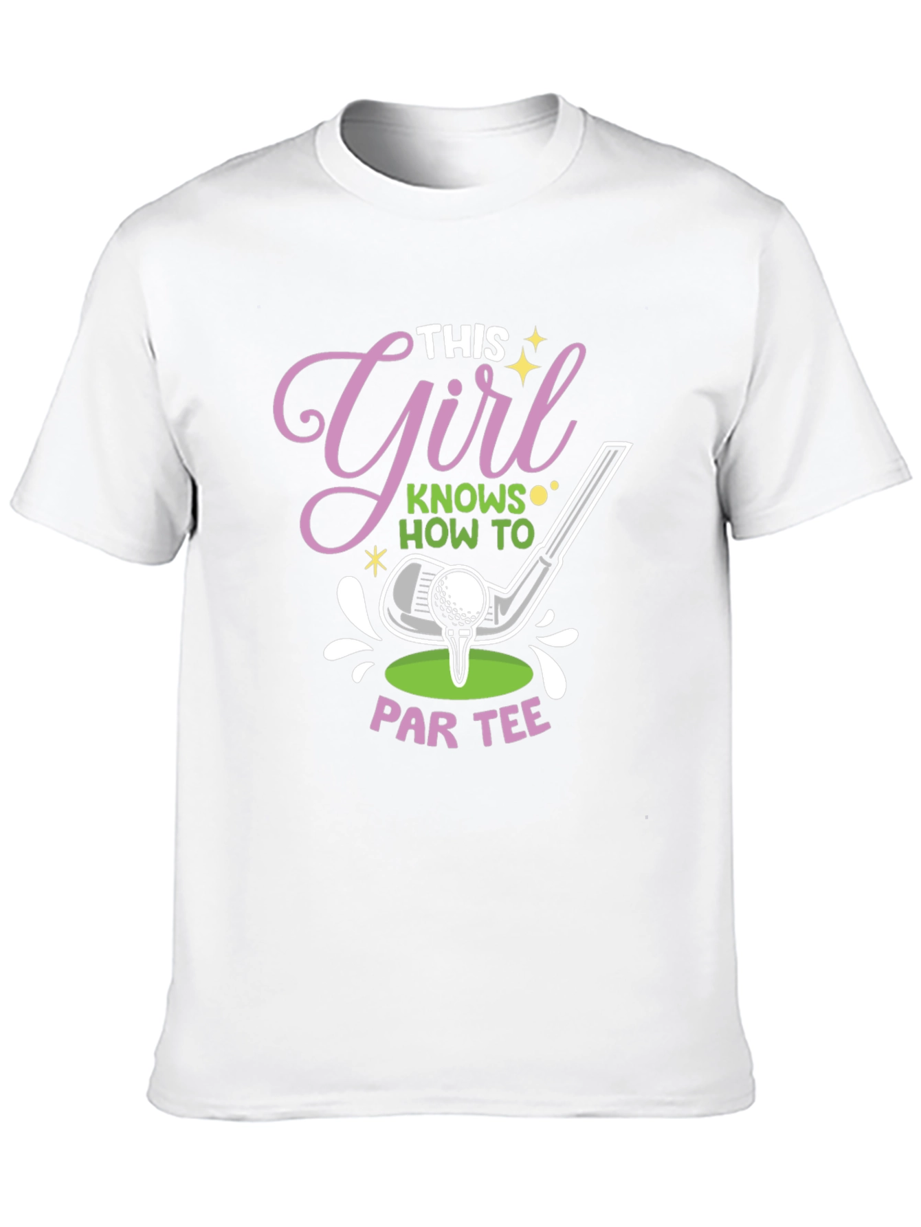 This Girl Knows How To Par Tee Golf T-Shirt