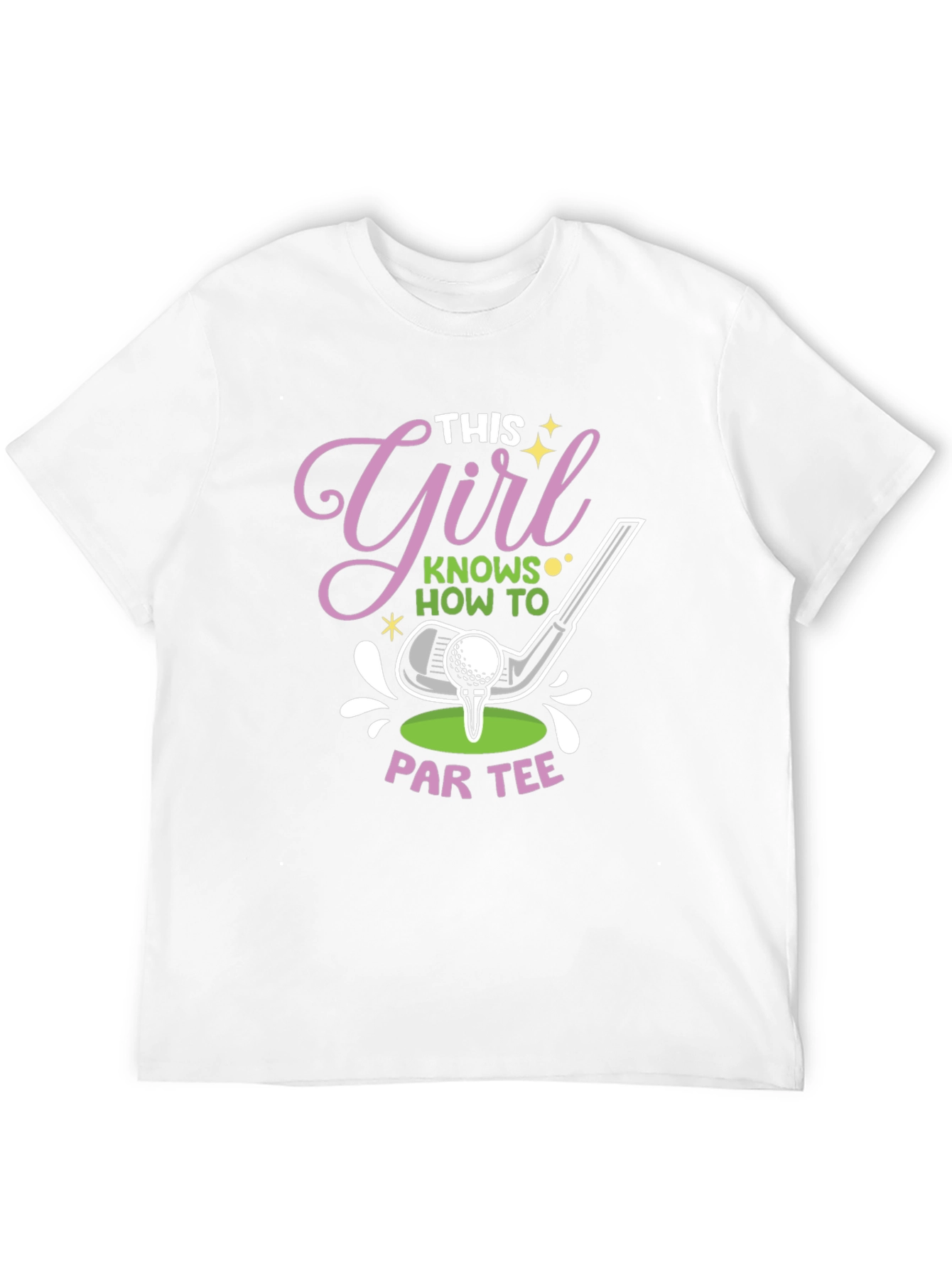 This Girl Knows How To Par Tee Golf T-Shirt