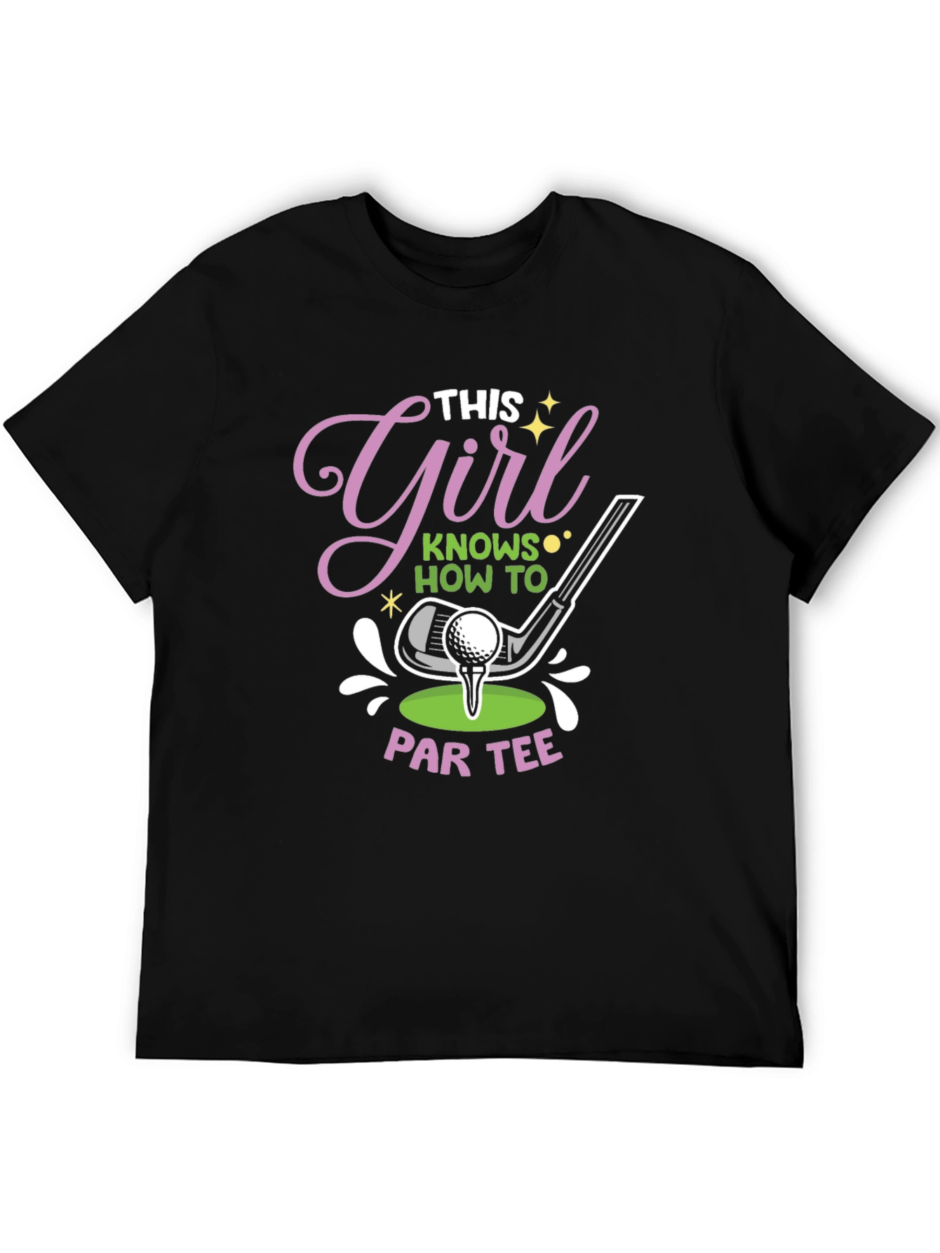 This Girl Knows How To Par Tee Golf T-Shirt