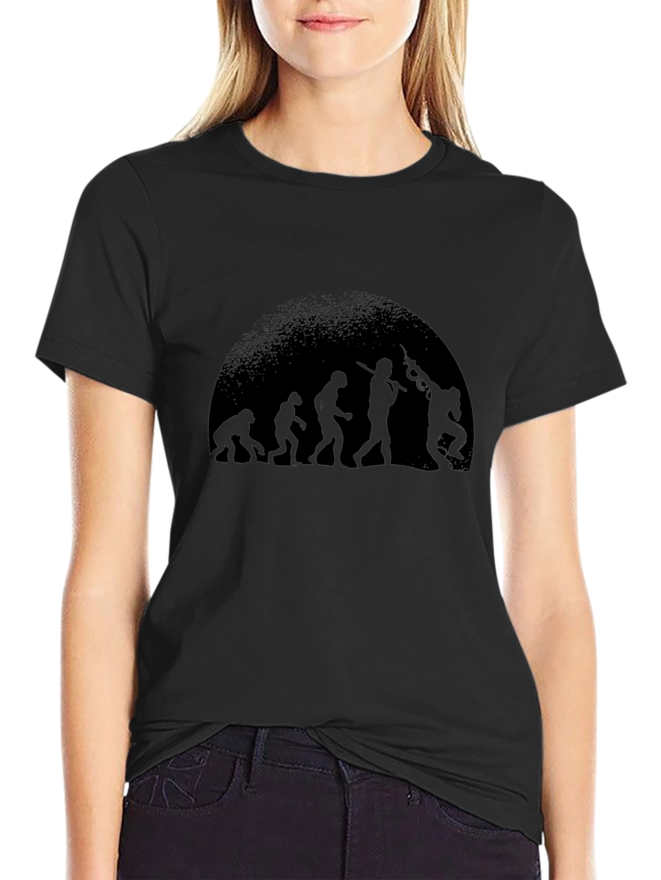 Evolution of Dabbing T-Shirt - Funny Novelty Tee