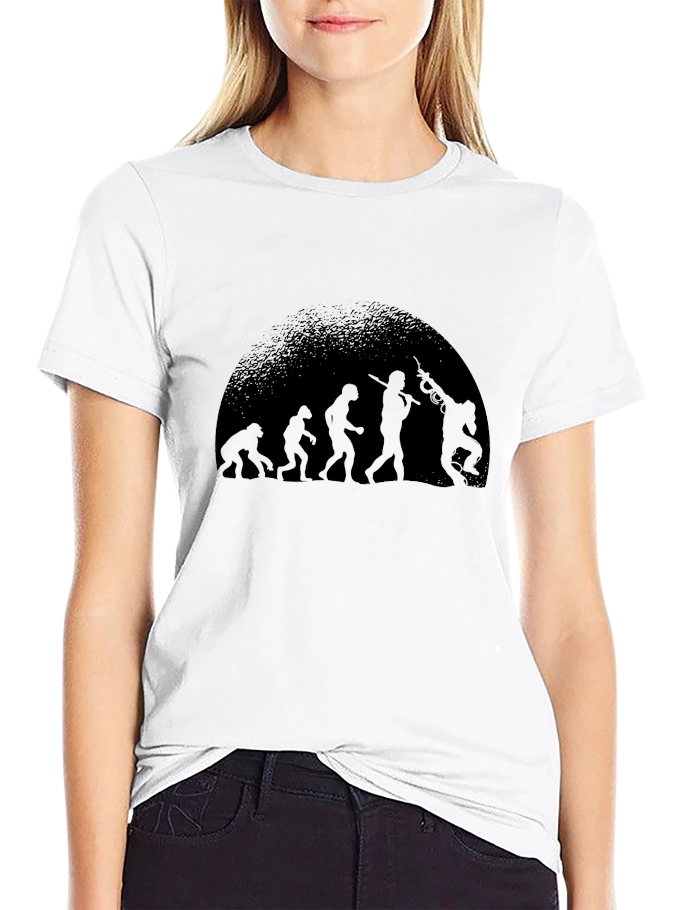 Evolution of Dabbing T-Shirt - Funny Novelty Tee