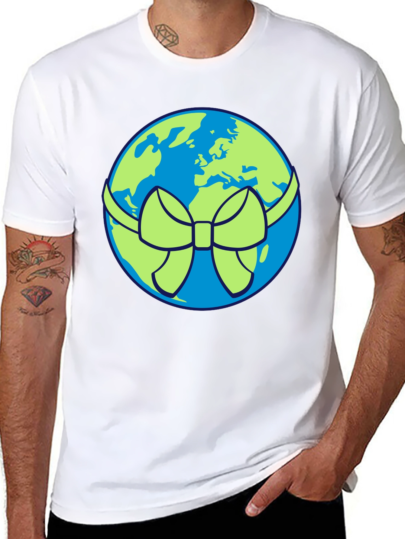 Earth Bow T-Shirt - Global Awareness