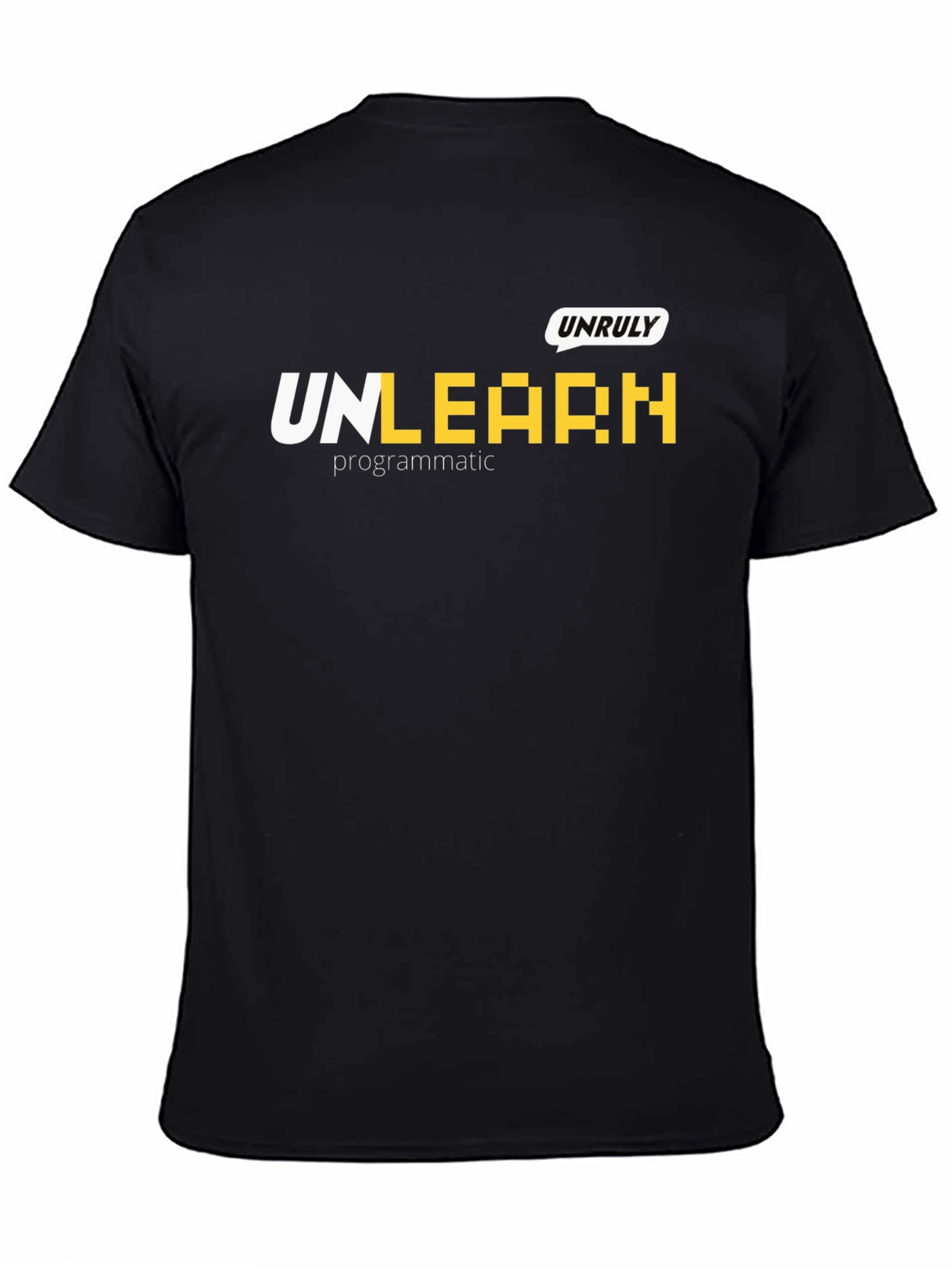 Unlearn Graphic T-Shirt - Black