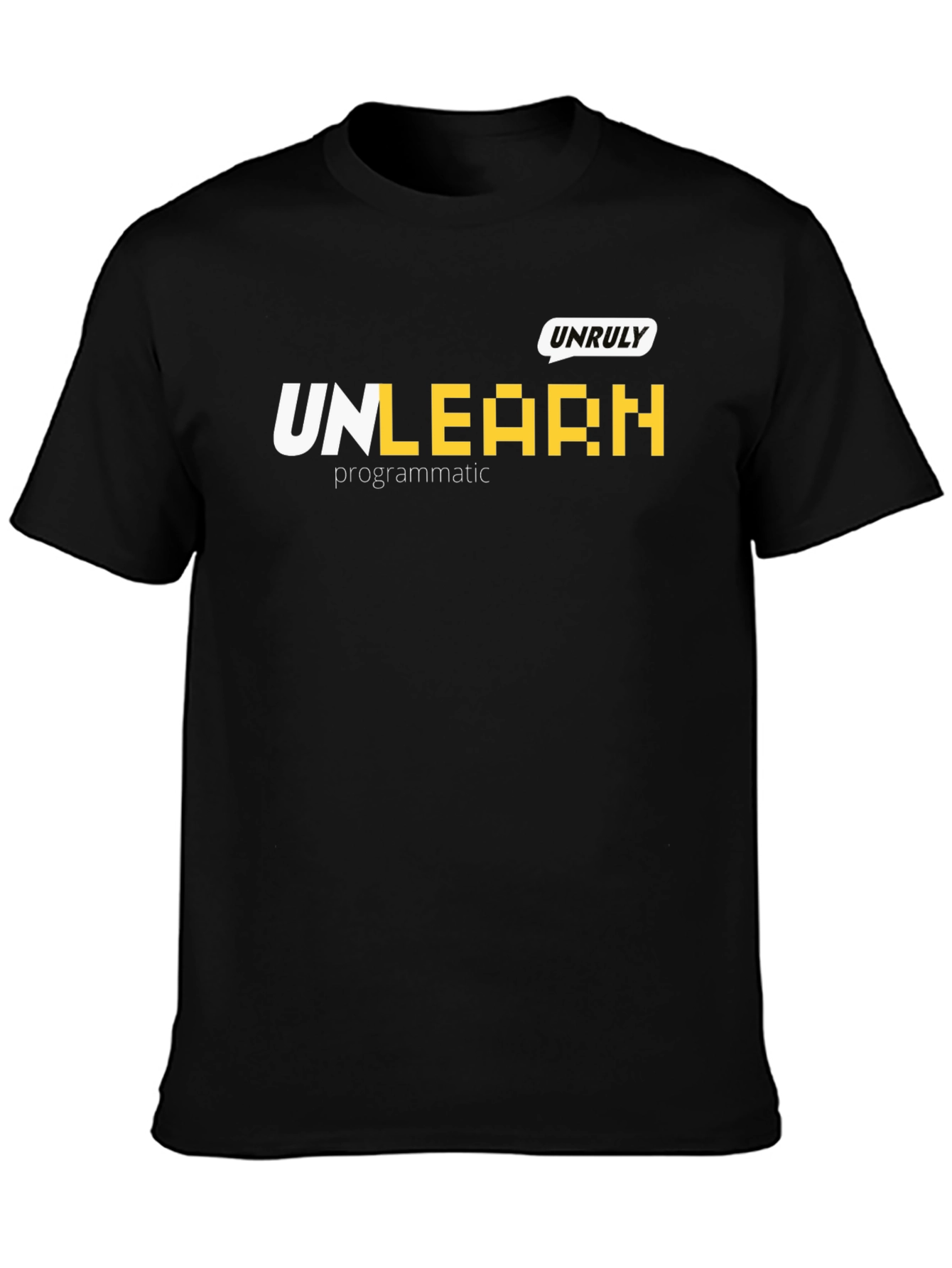 Unlearn Graphic T-Shirt - Black