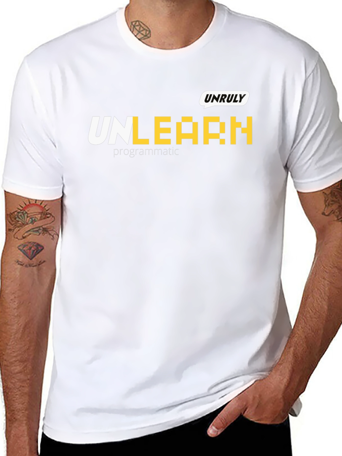 Unlearn Graphic T-Shirt - Black