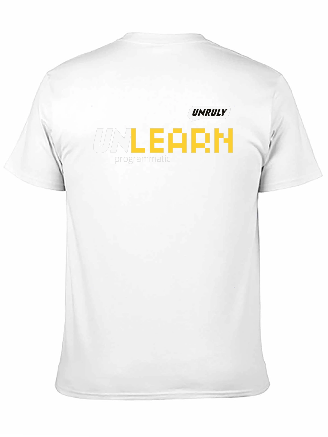 Unlearn Graphic T-Shirt - Black