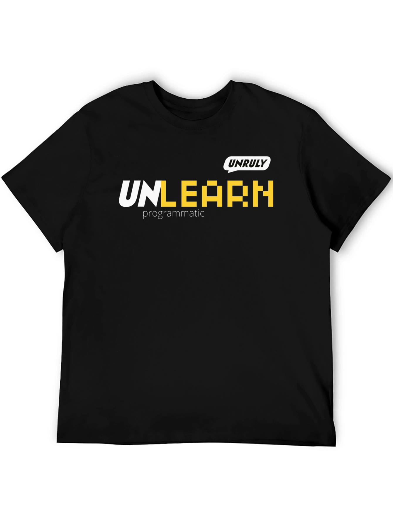 Unlearn Graphic T-Shirt - Black