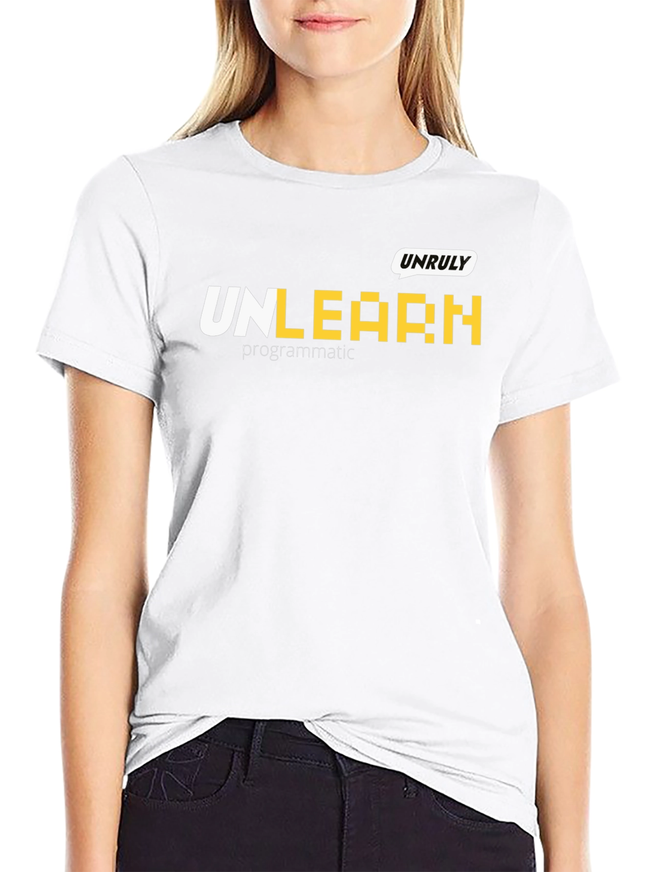 Unlearn Graphic T-Shirt - Black