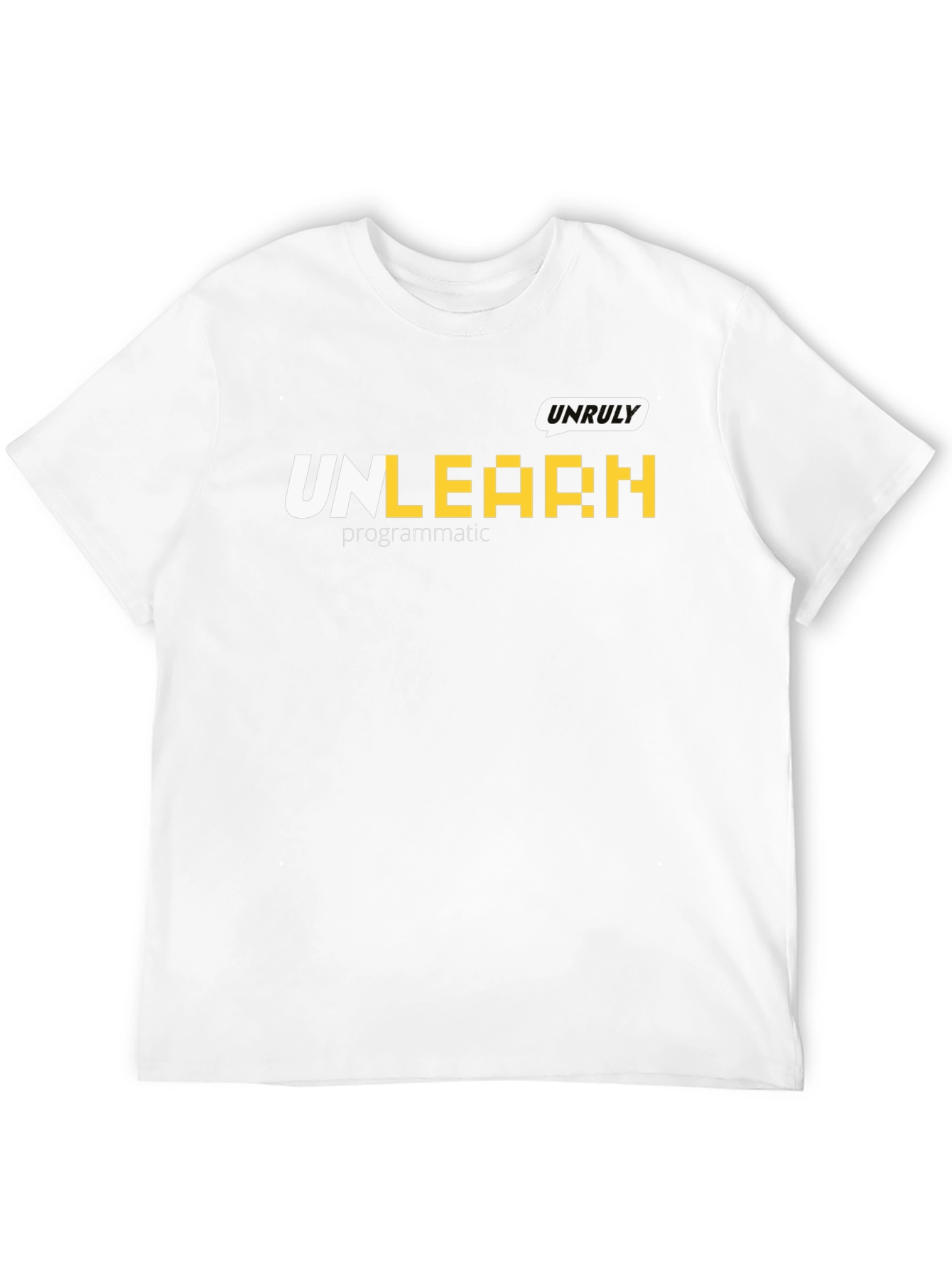 Unlearn Graphic T-Shirt - Black