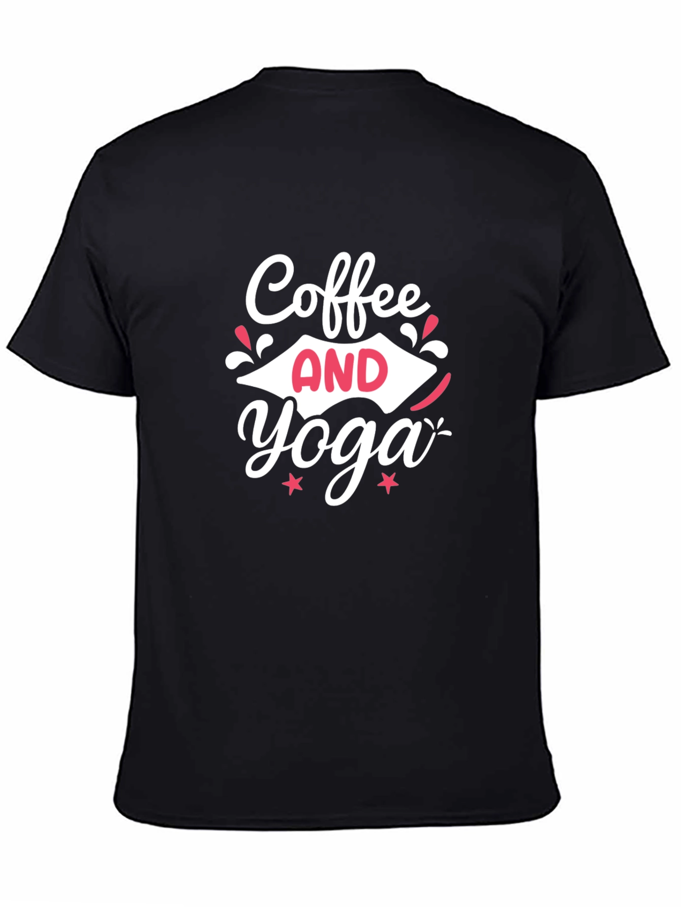 Coffee and Yoga Graphic Tee - Relaxed Fit