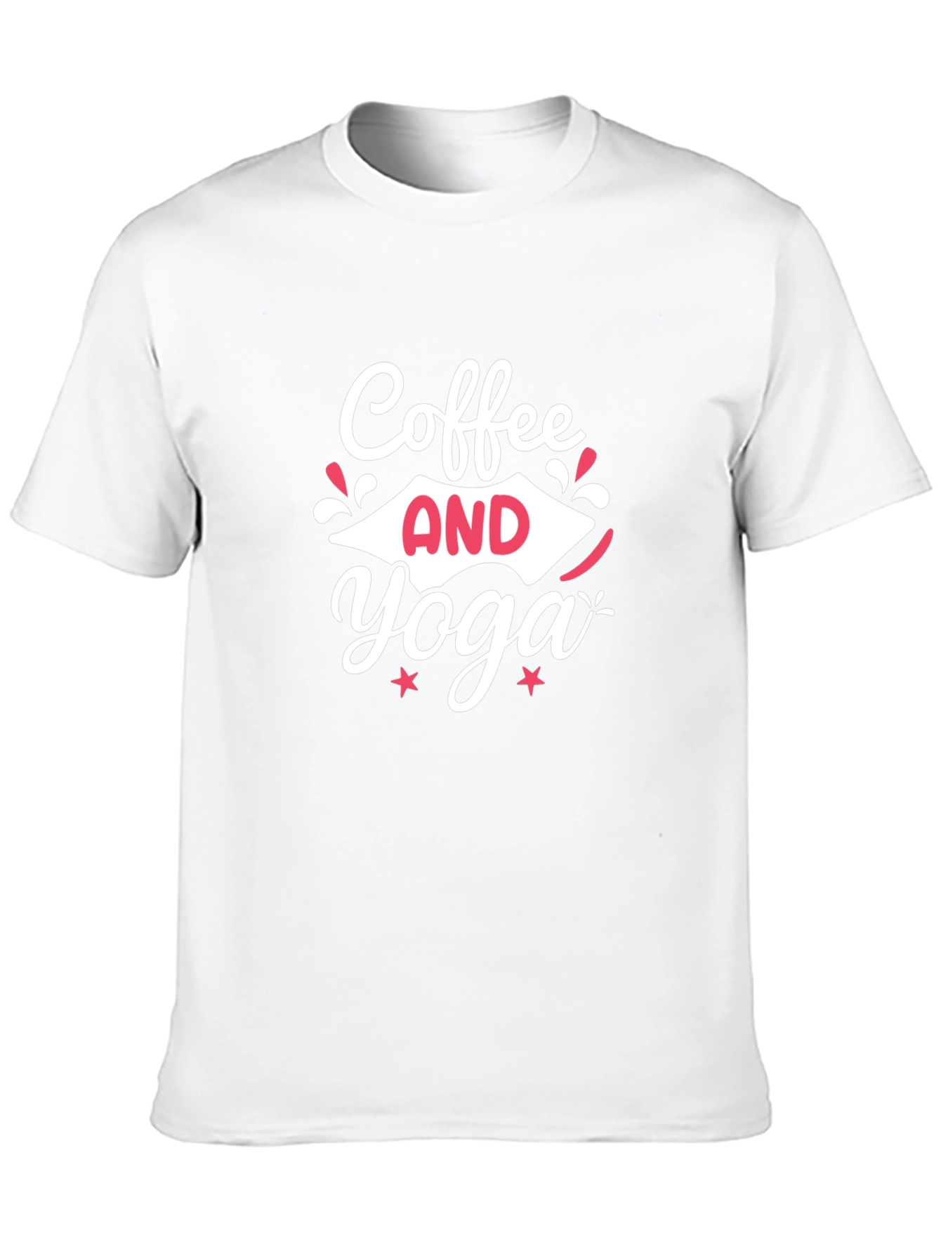 Coffee and Yoga Graphic Tee - Relaxed Fit