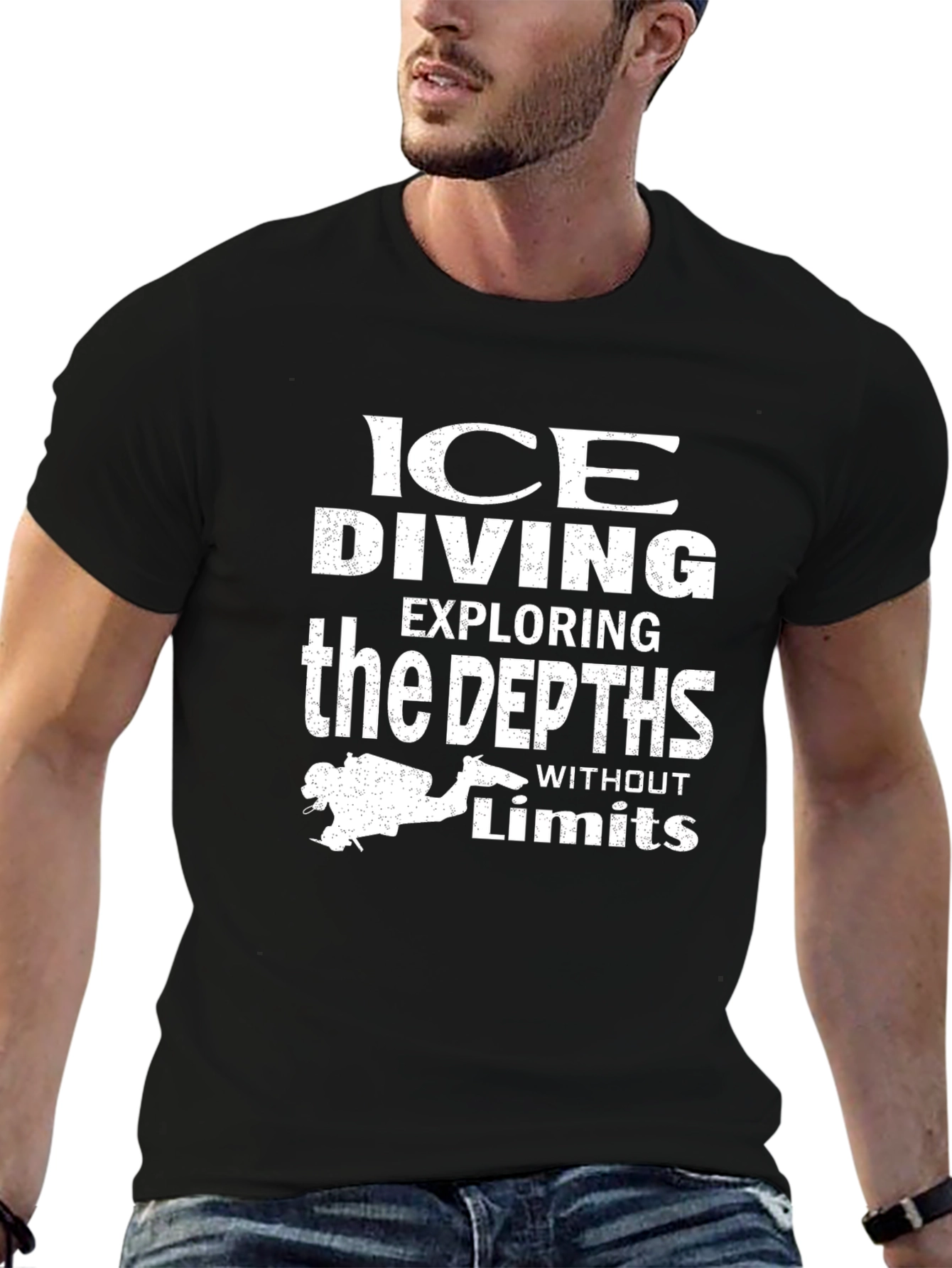 Ice Diving T-Shirt - Explore the Depths