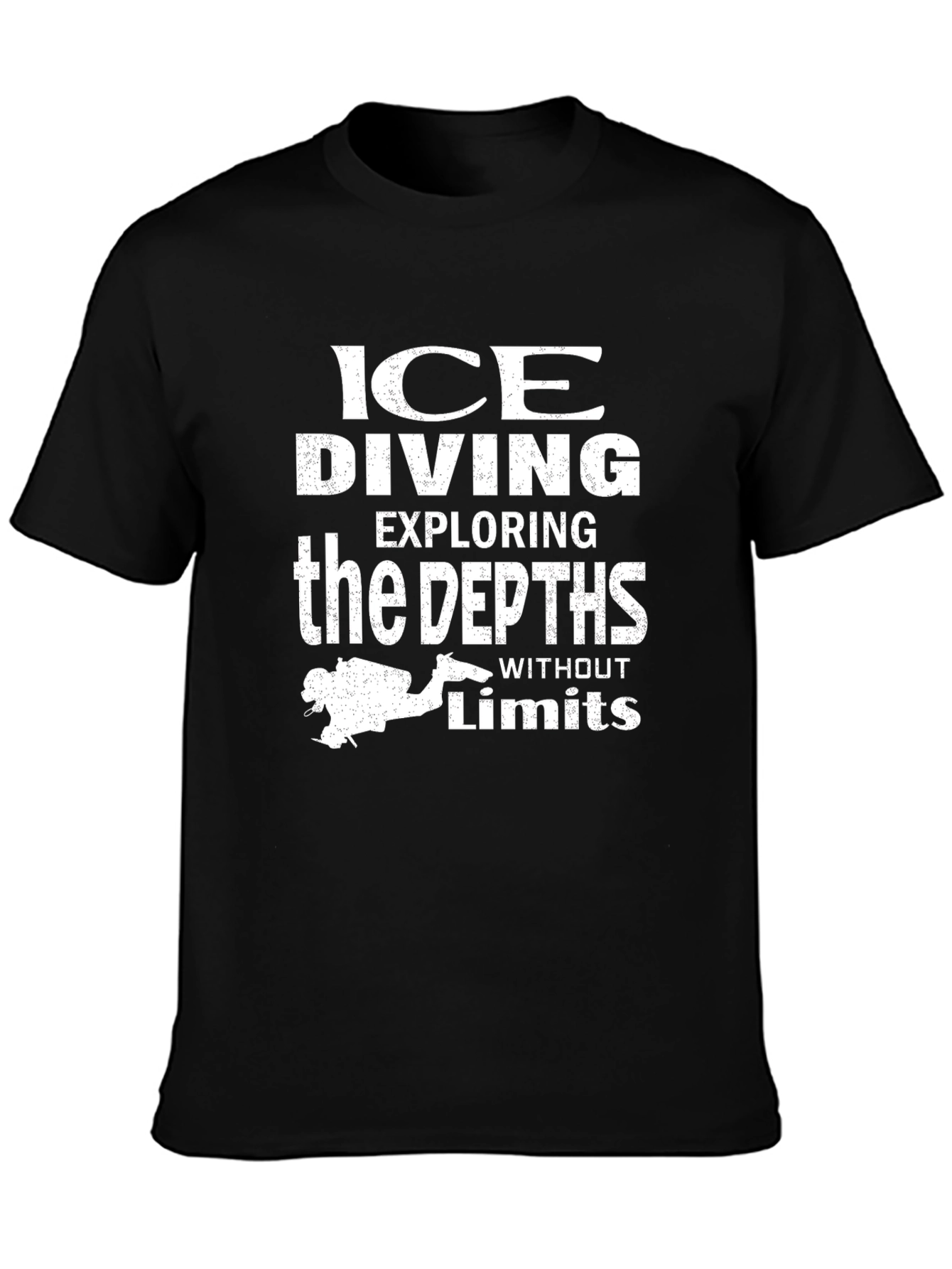 Ice Diving T-Shirt - Explore the Depths