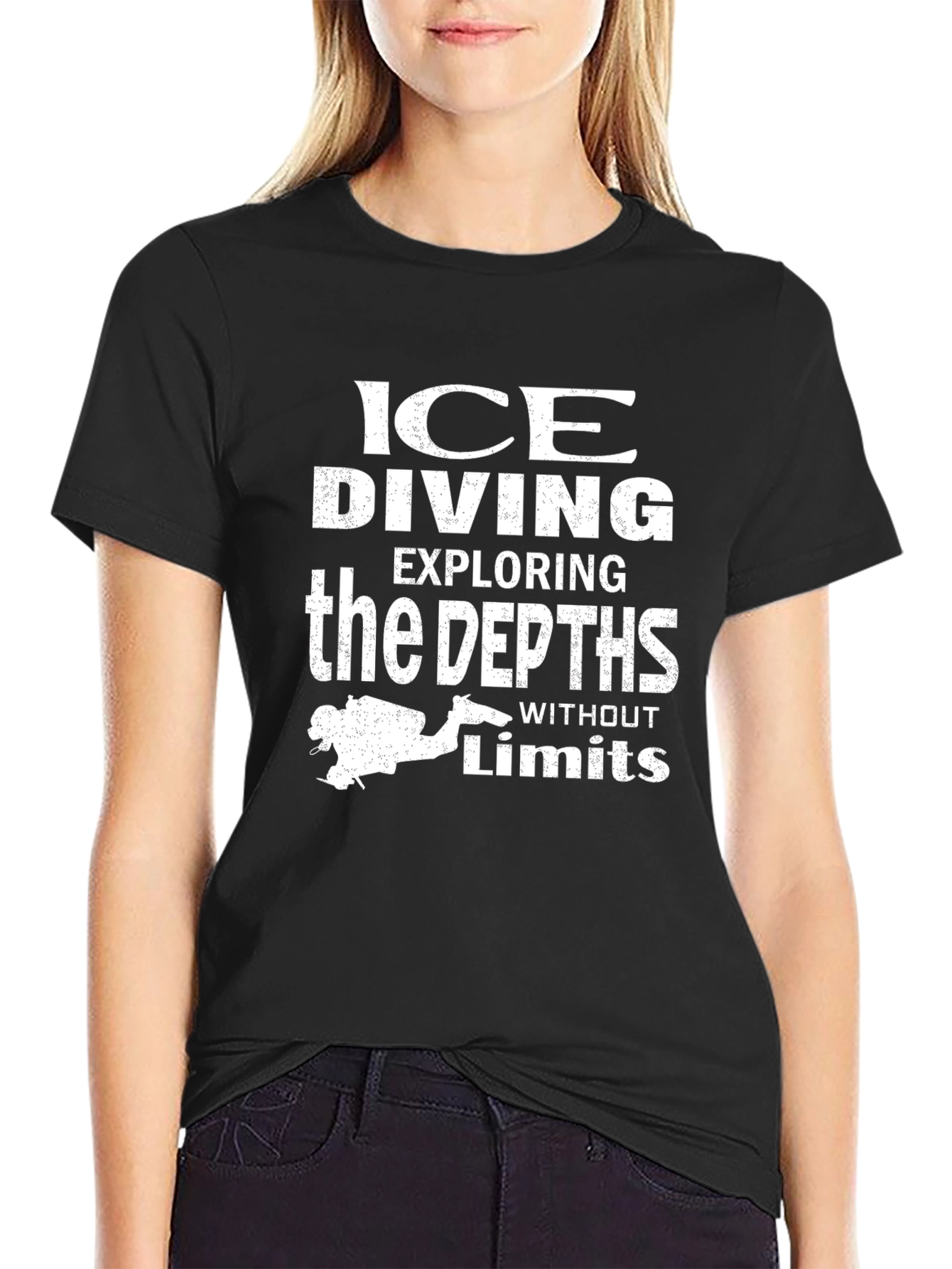 Ice Diving T-Shirt - Explore the Depths