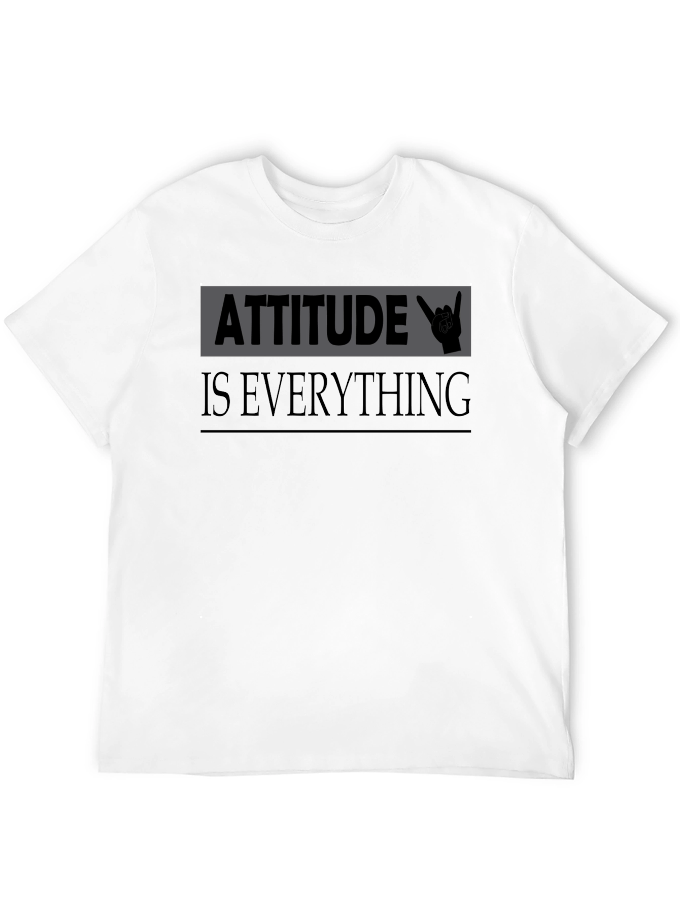 Attitude is Everything Graphic T-Shirt