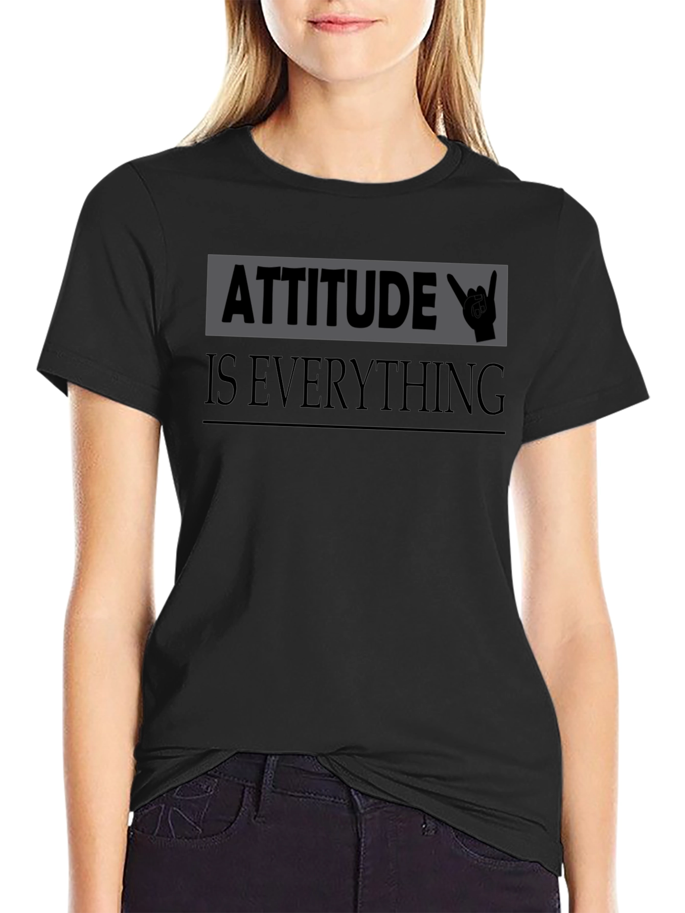 Attitude is Everything Graphic T-Shirt