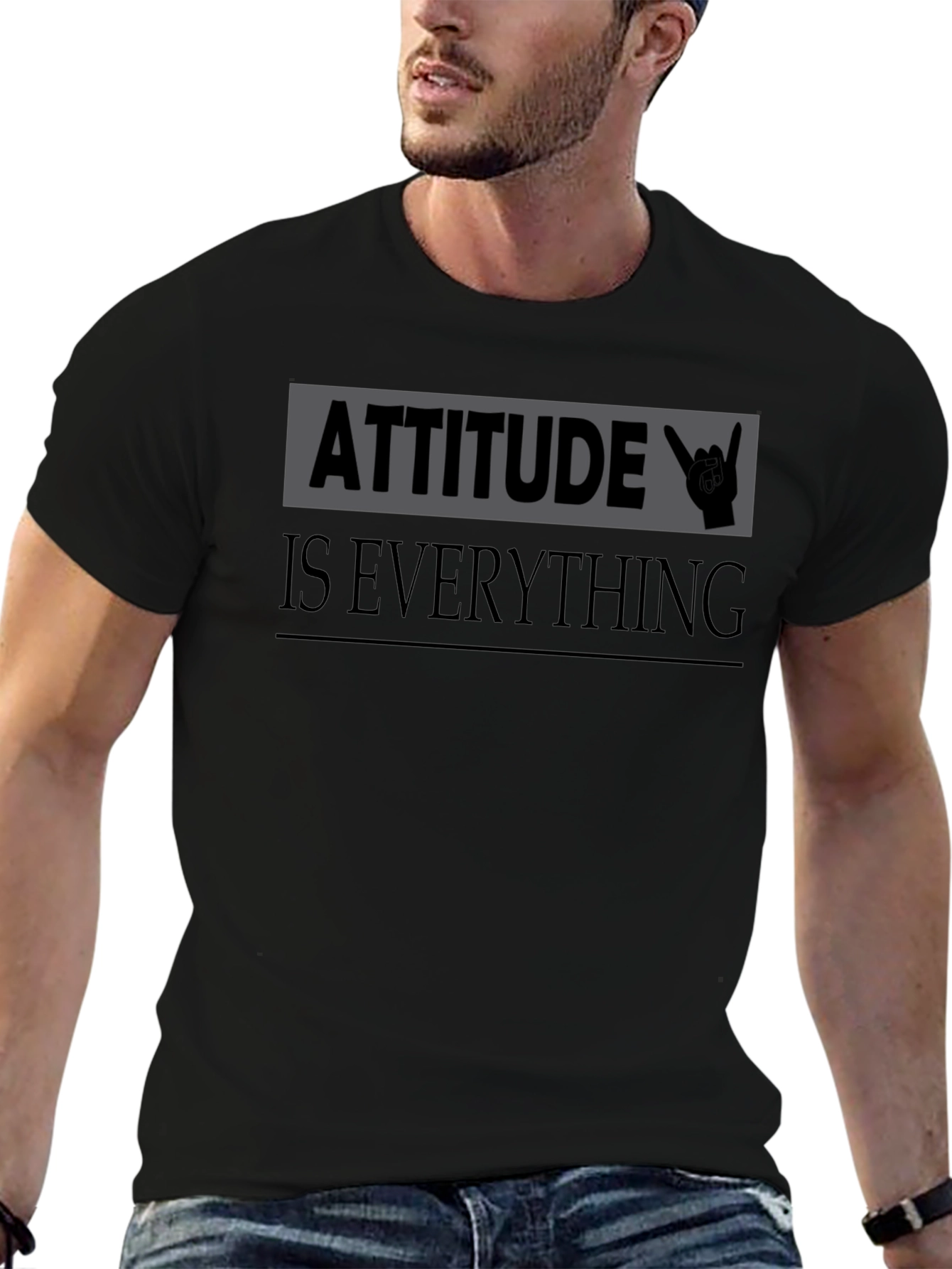Attitude is Everything Graphic T-Shirt