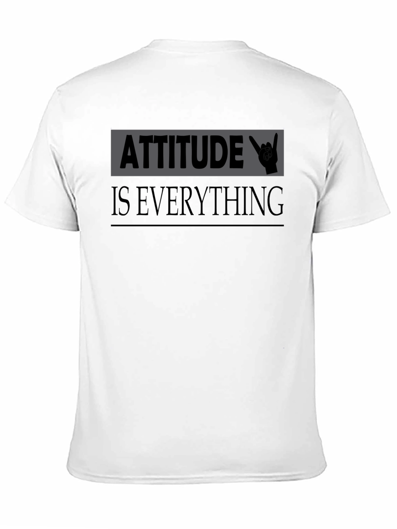 Attitude is Everything Graphic T-Shirt