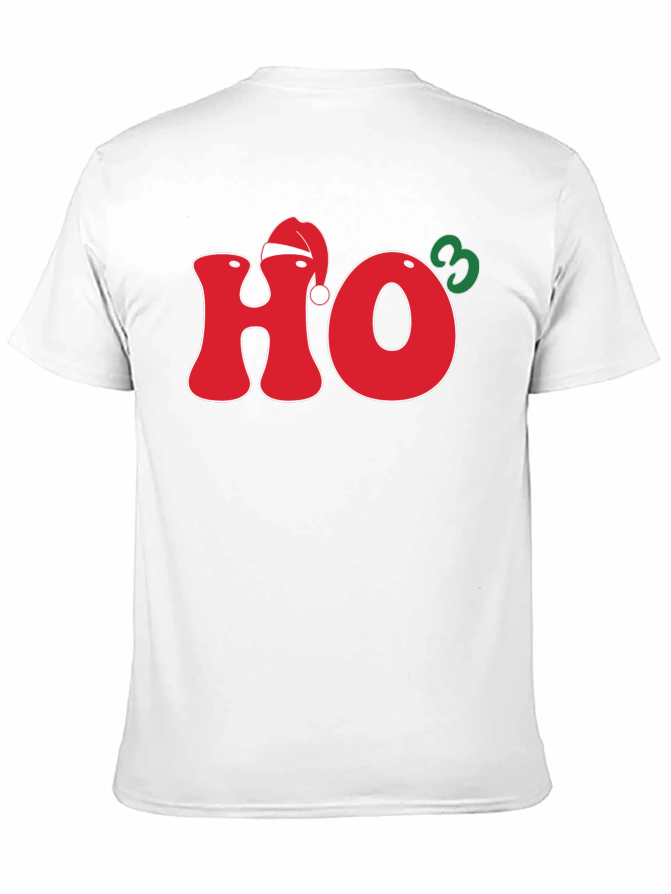 Festive Ho3 Christmas Holiday Graphic T-Shirt
