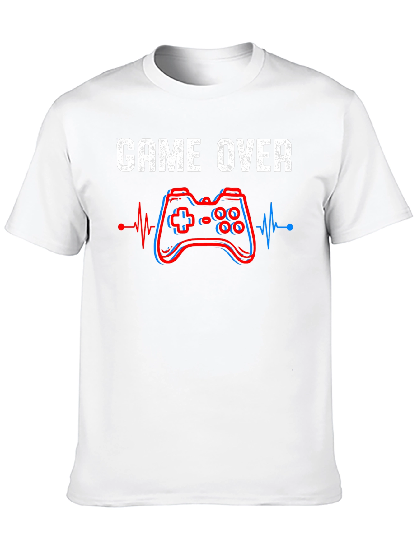 Game Over Controller Heartbeat T-Shirt