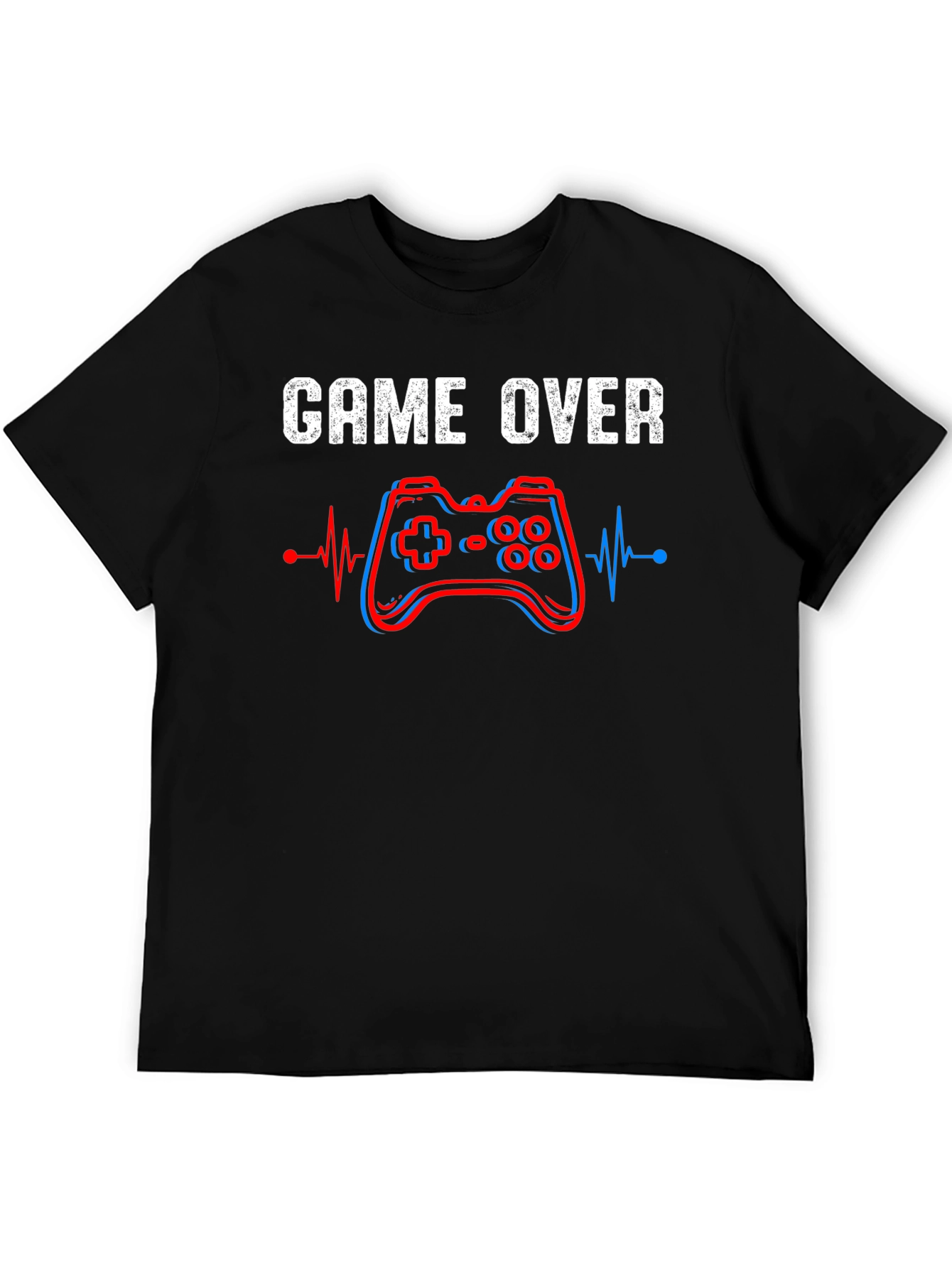 Game Over Controller Heartbeat T-Shirt