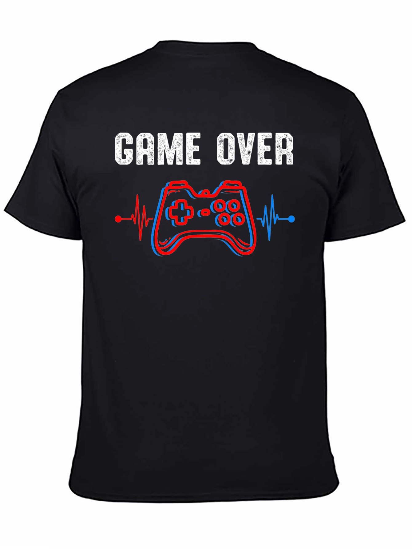 Game Over Controller Heartbeat T-Shirt