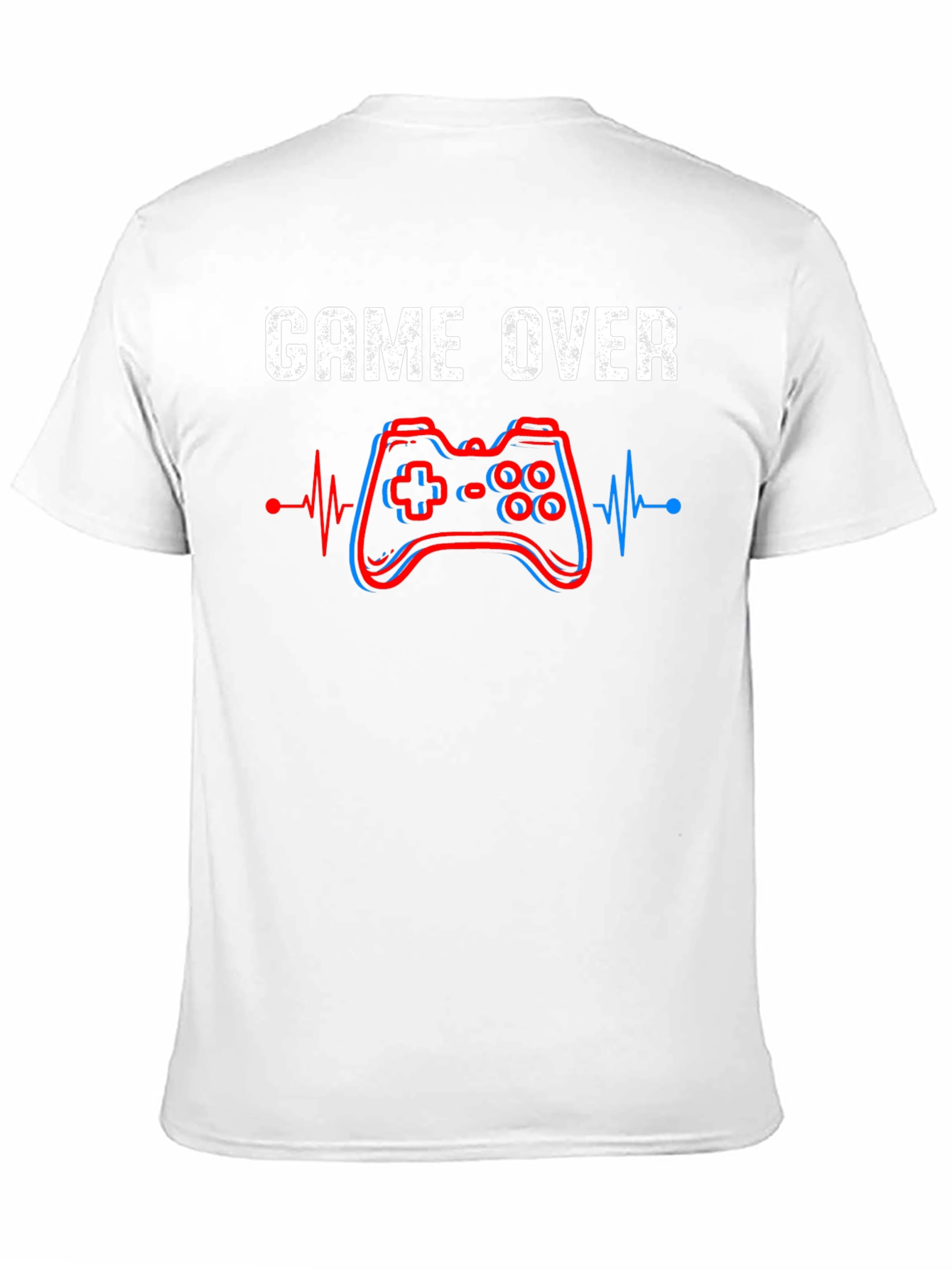 Game Over Controller Heartbeat T-Shirt
