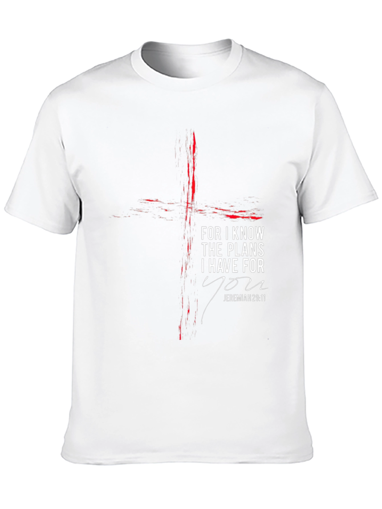 Faith-Inspired Graphic Tee - Jeremiah 29:11
