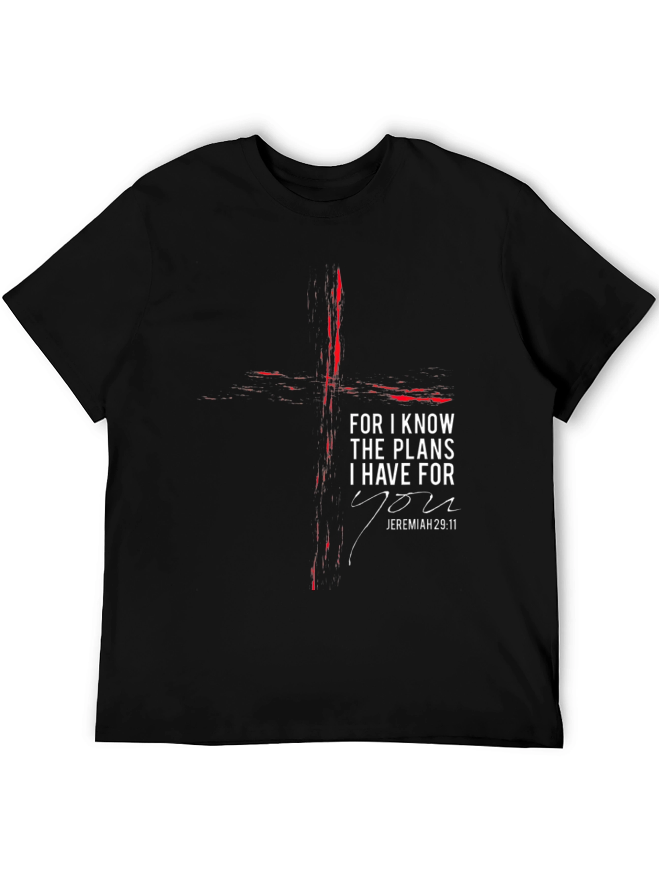Faith-Inspired Graphic Tee - Jeremiah 29:11